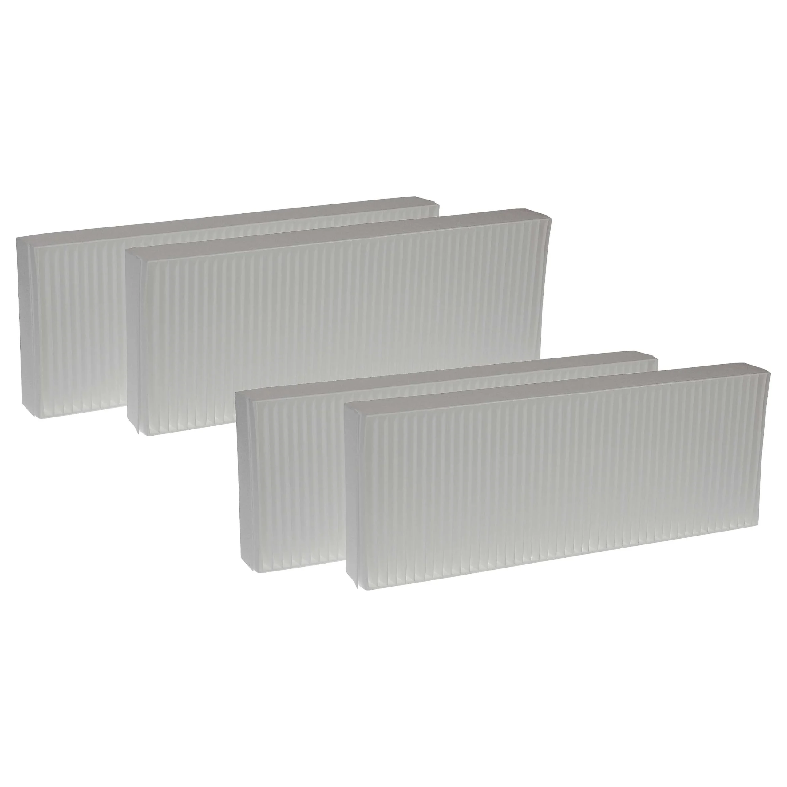 4 Filtres en lot remplace Zehnder 527003440 pour aération Zehnder - 48 x 18 x 10 cm