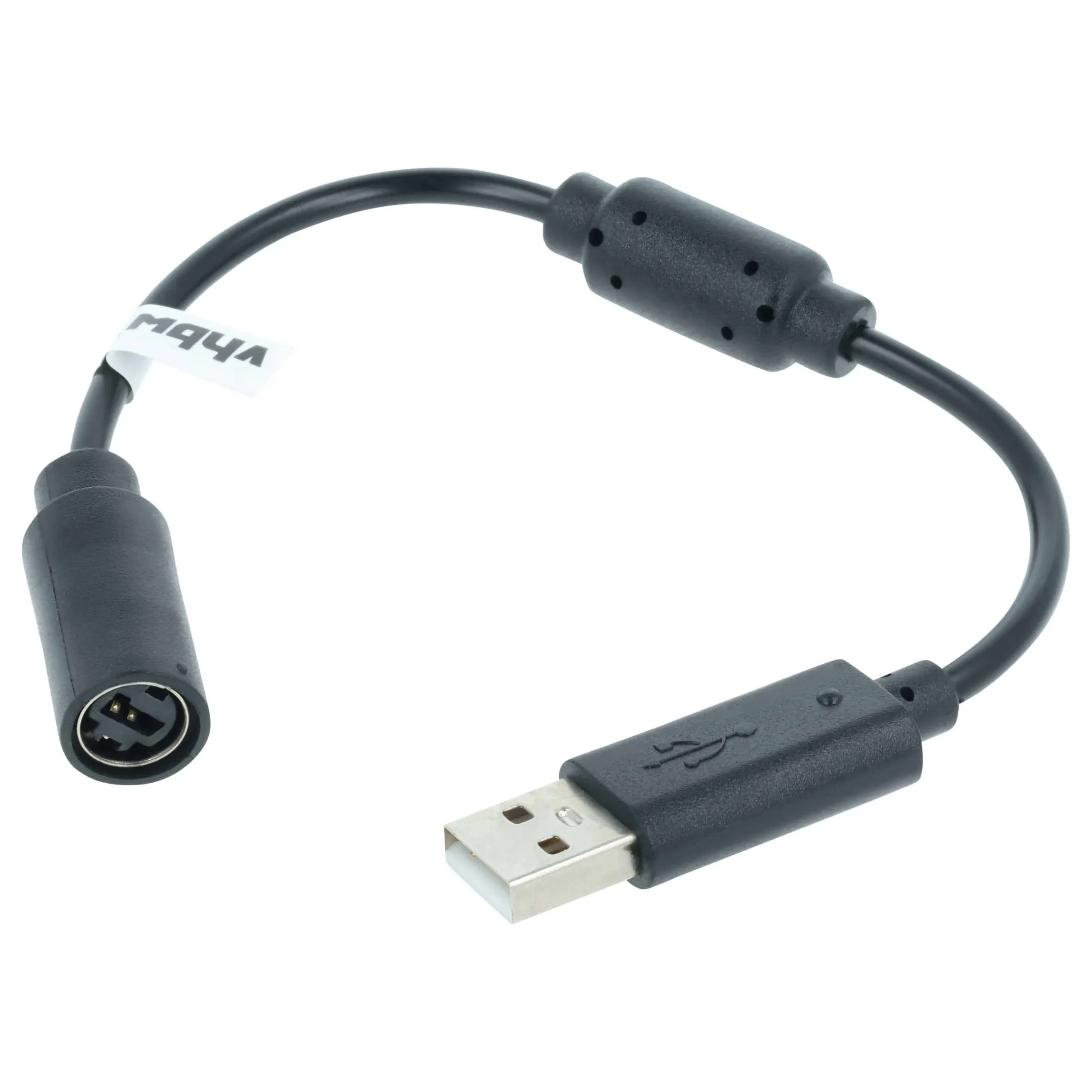 Câble adaptateur Breakaway USB pour manette de jeu Microsoft Xbox 360 - noir