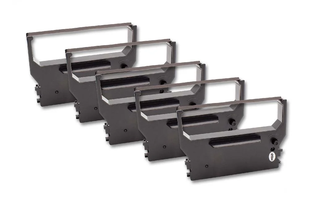 5x Ruban encreur remplace Star 80981610 pour imprimante matricielle / étiquette - noir