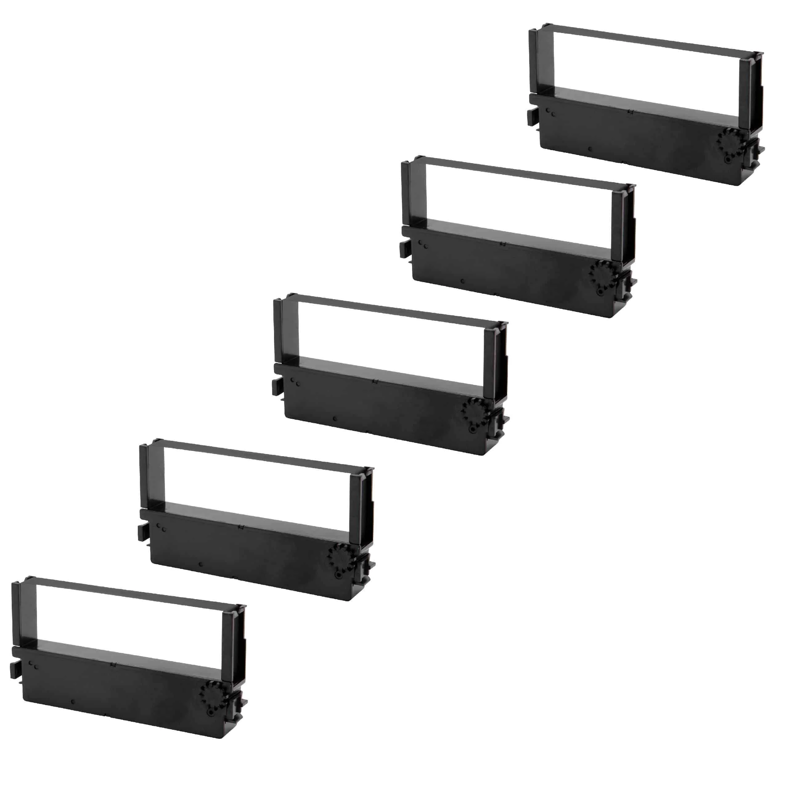 5x Ruban encreur remplace Citizen IR41B pour imprimante matricielle / étiquette - noir