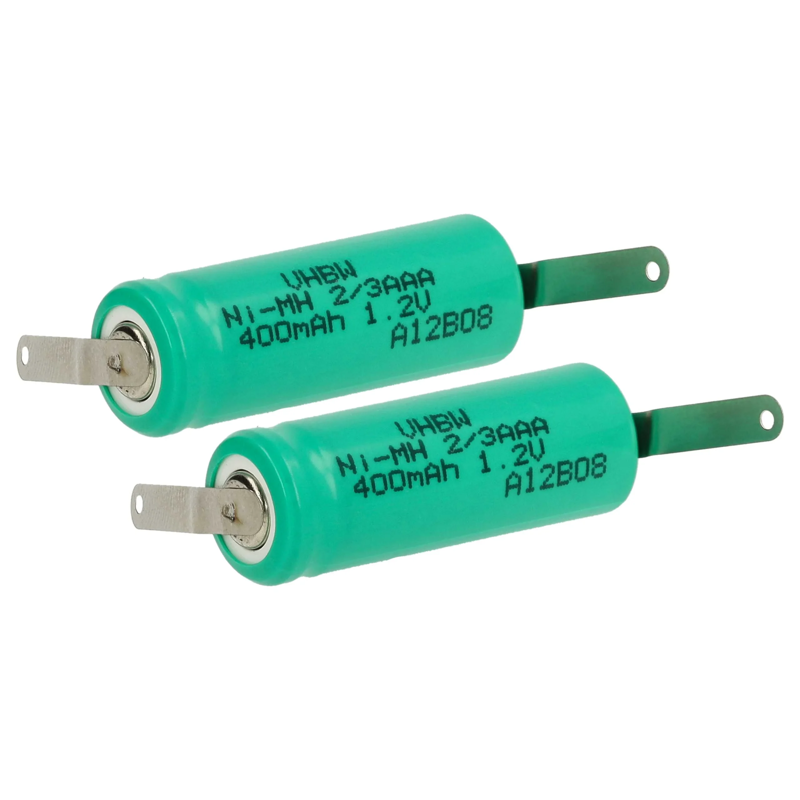 Batterie (2 pcs.) remplace 2/3AAA modèle radio-télécommandé - 400mAh 1,2V NiMH