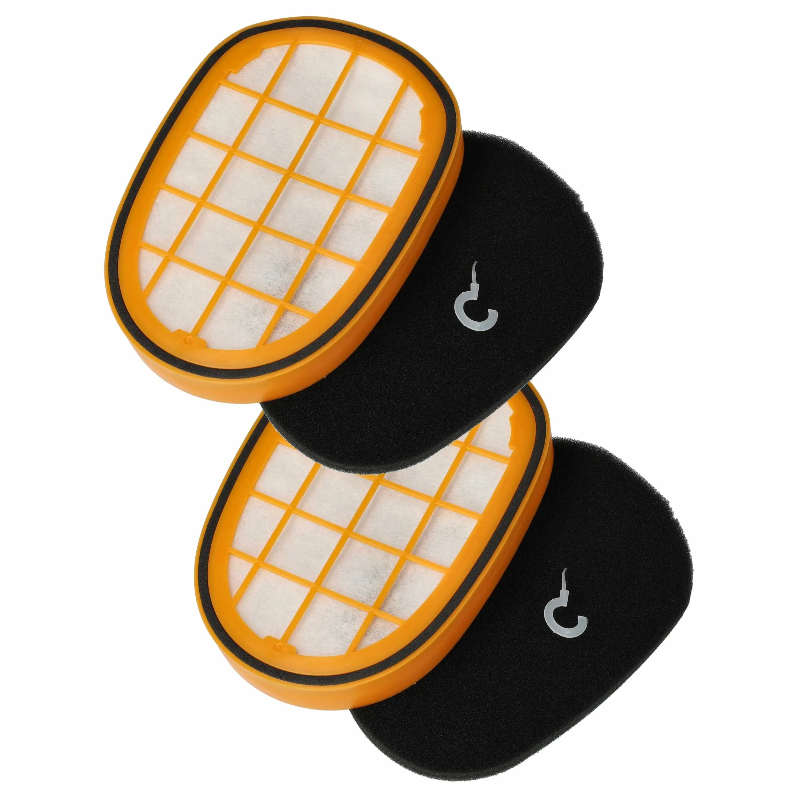 4x Filtres remplace Philips CP0663, CP0663/01, CP1100/01, FC5005/01 pour aspirateur Philips - Accessoires pour aspirateur
