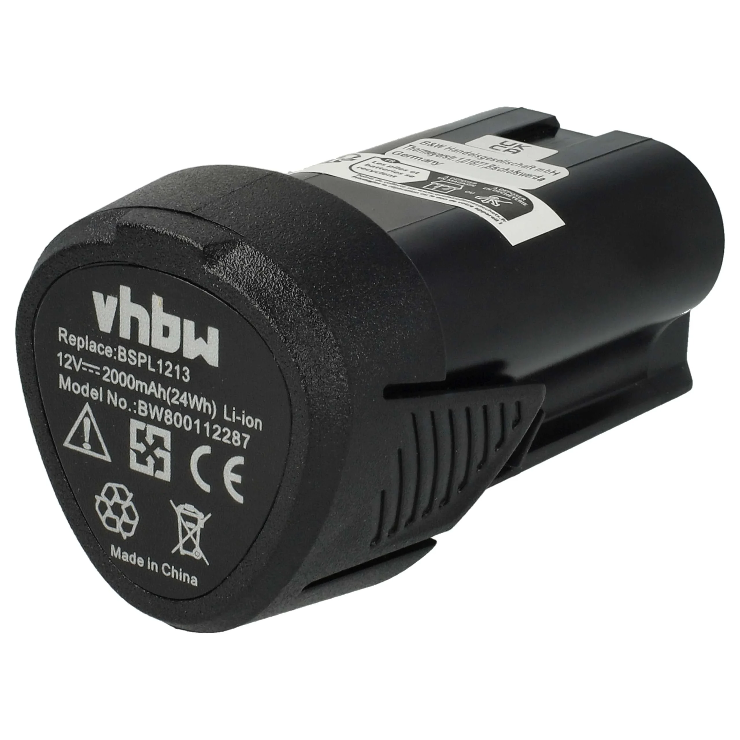 Batterie remplace Hendi 936795 outil électrique Hendi - 2Ah 12V Li-ion