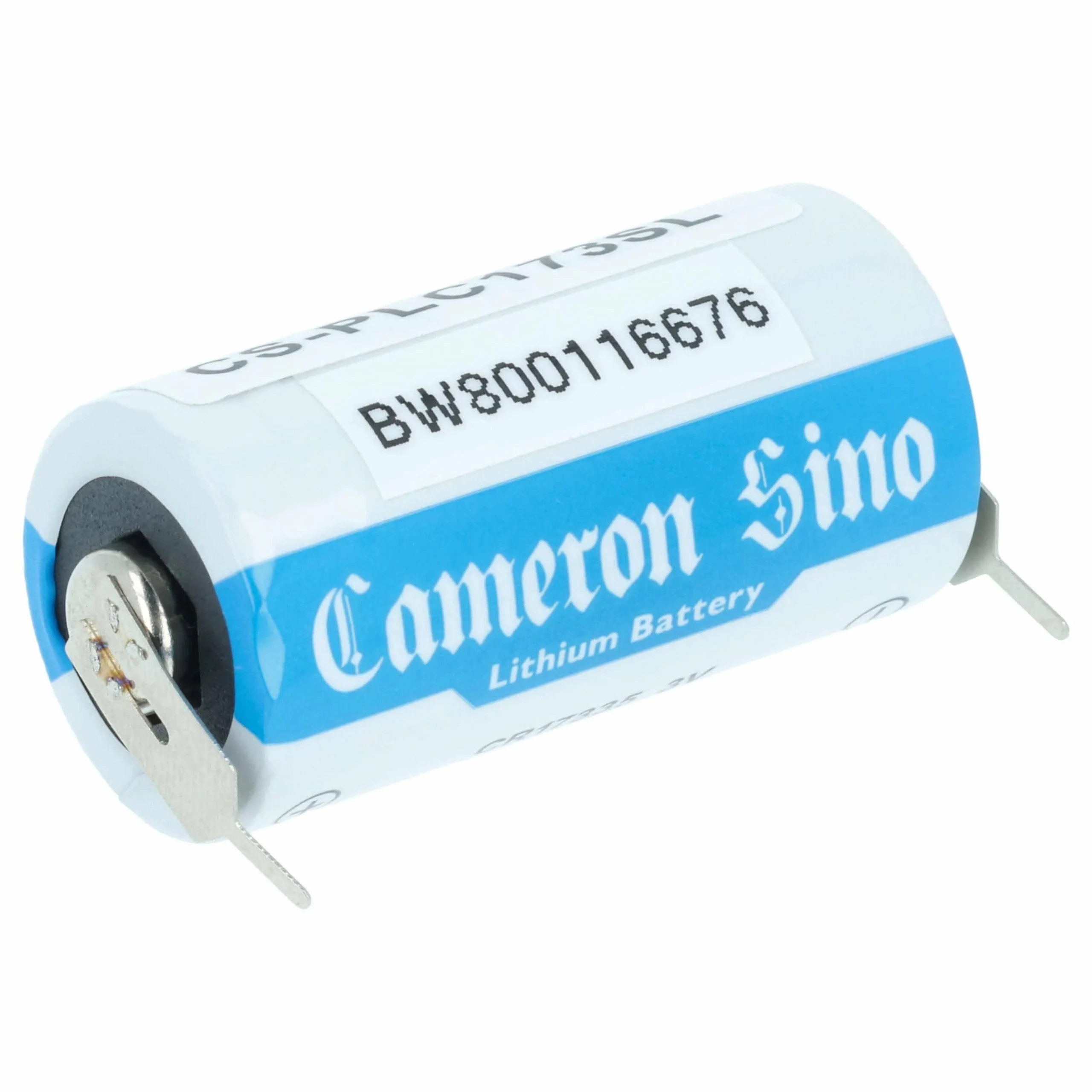 Batterie remplace Panasonic BR17335 pour PLC Programmable Logic Controller Panasonic - 1450mAh 3V Li-MnO2