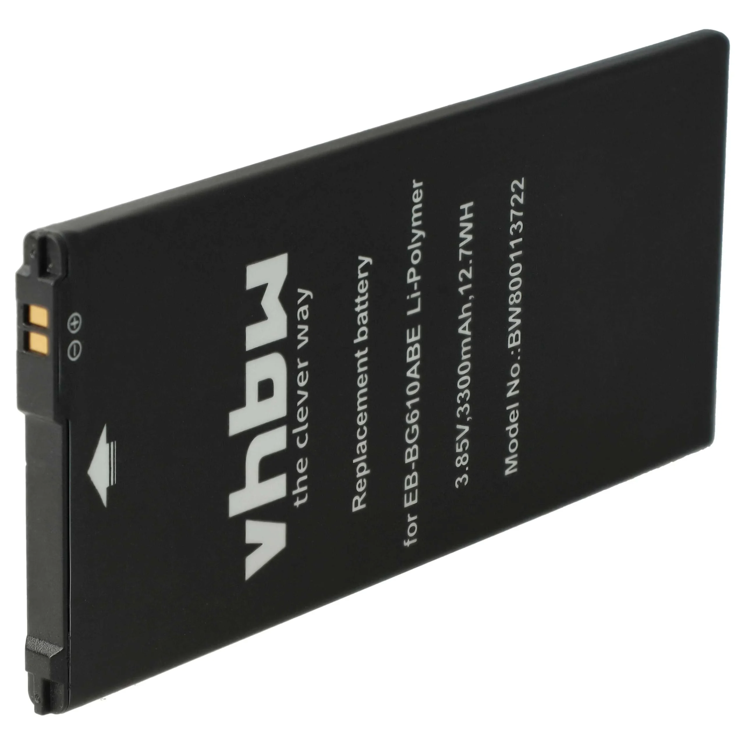 Batterie remplace Samsung EB-BG610ABA, EB-BG610ABE téléphone portable Samsung - 3300mAh 3,85V Li-polymère