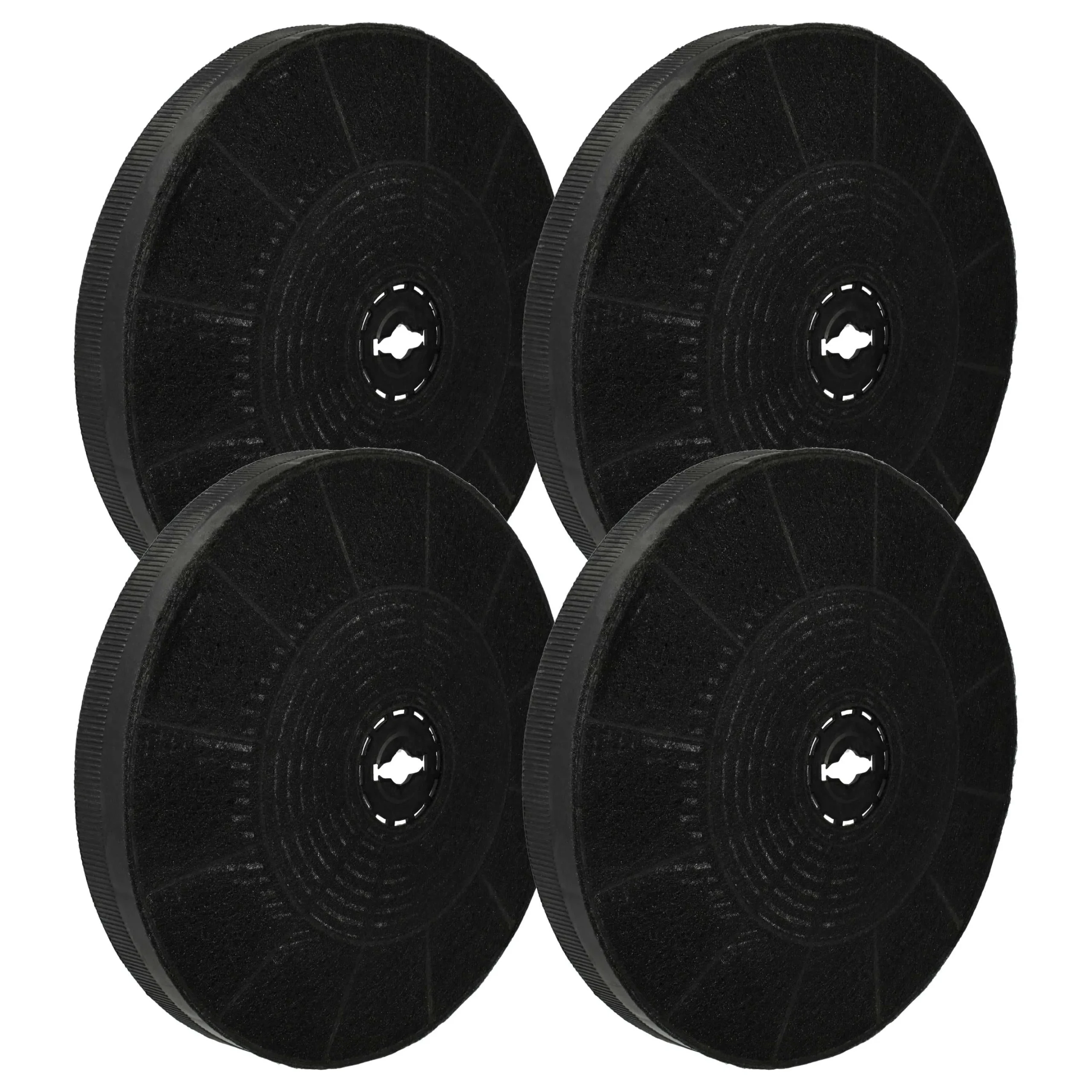 4x Filtres à charbon actif universel remplace Gorenje 185358 pour hotte Gorenje - Accessoires appareils ménagers