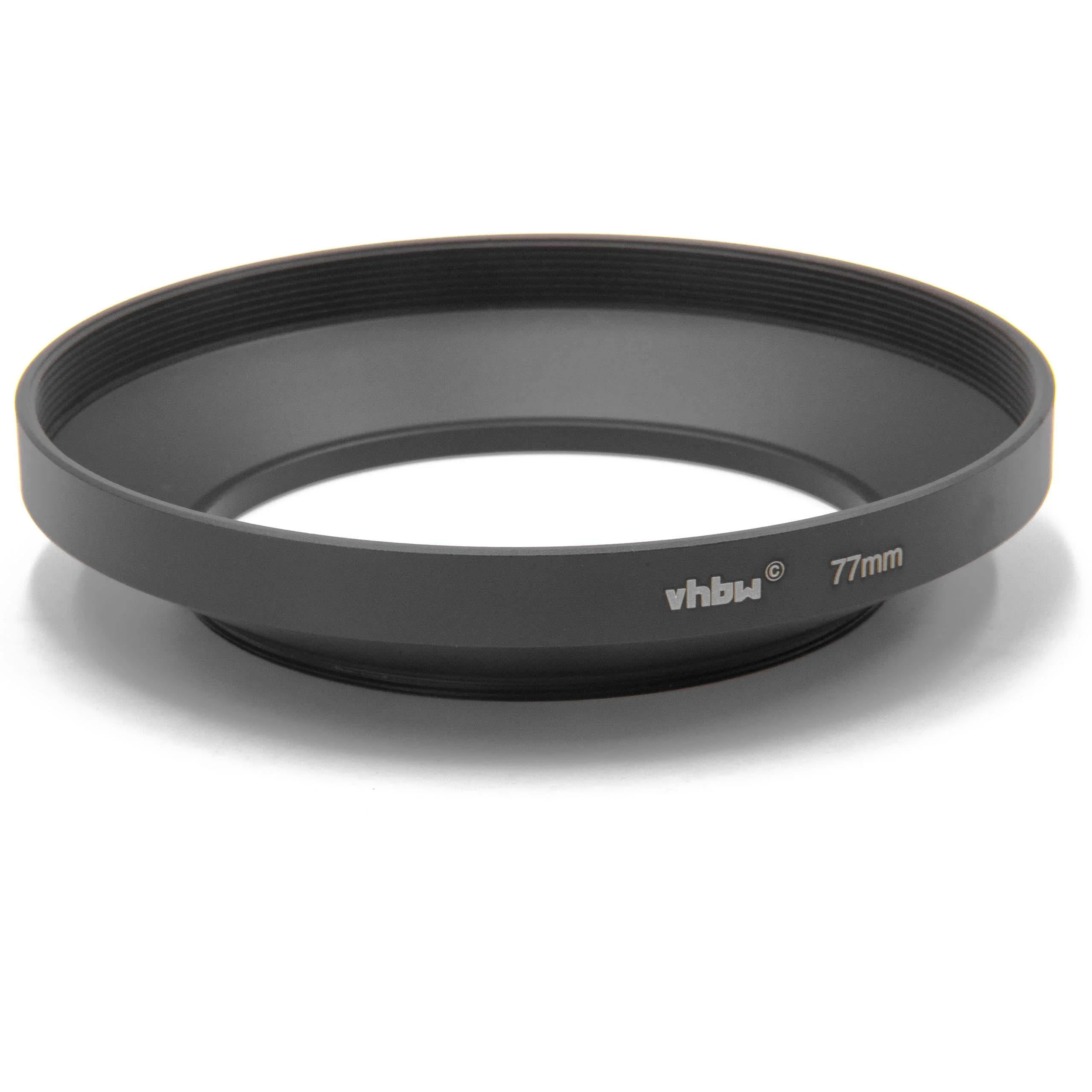 Pare-soleil pour objectif de diamètre 77mm grand-angle