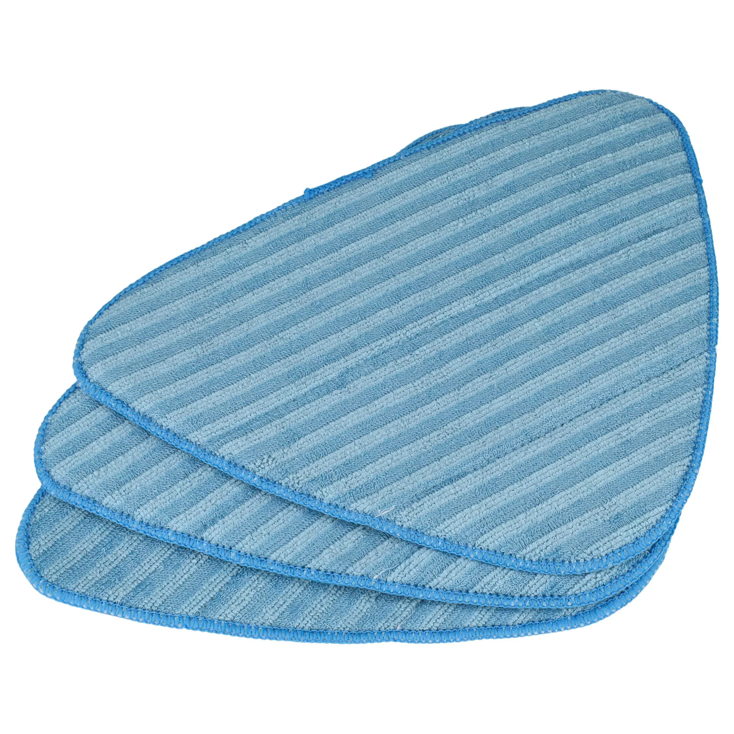 3x Lingette remplace Dirt Devil 0318002, 318022 pour nettoyeur vapeur Dirt Devil - Accessoires appareils ménagers