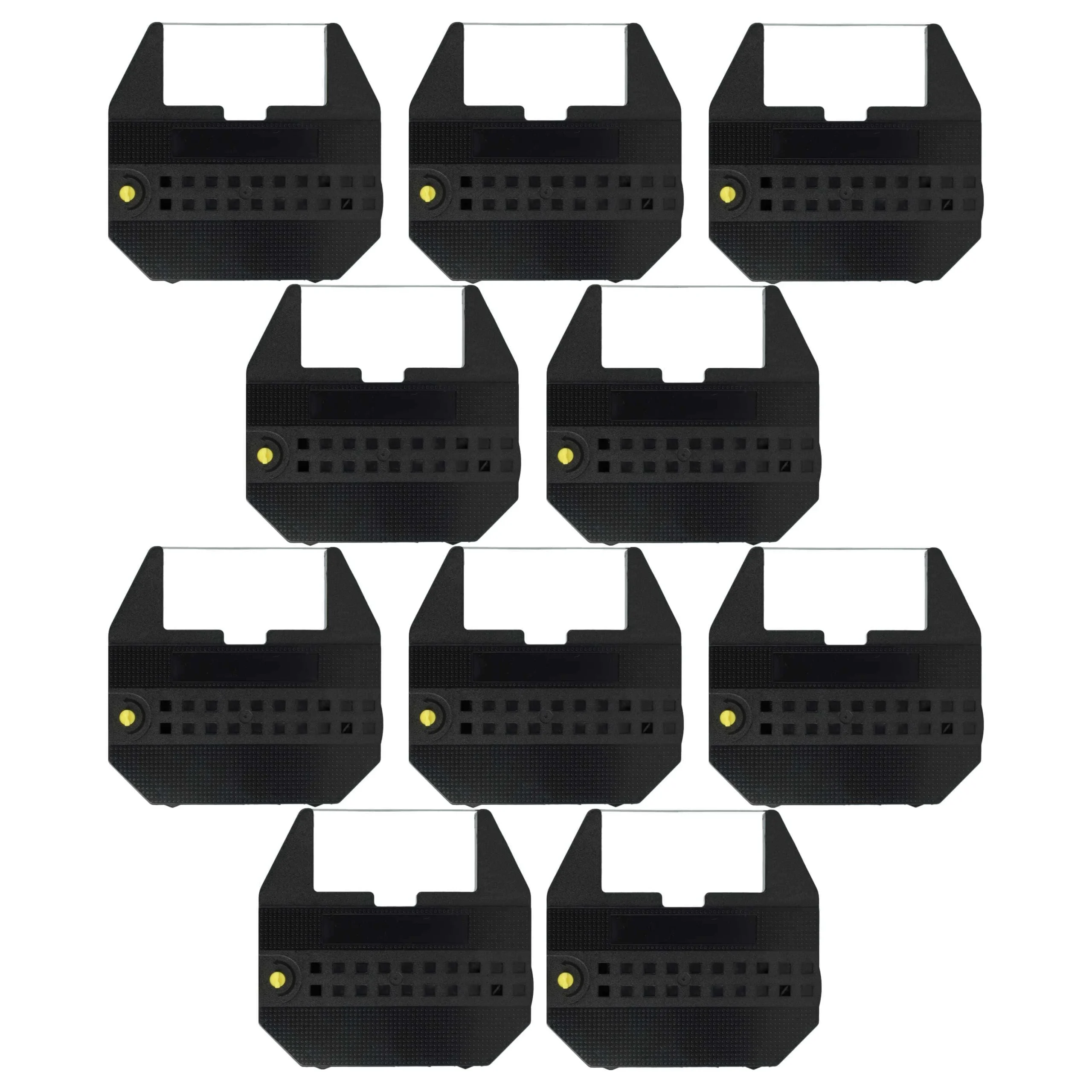 10x Ruban encreur pour machine à écrire TEC - noir