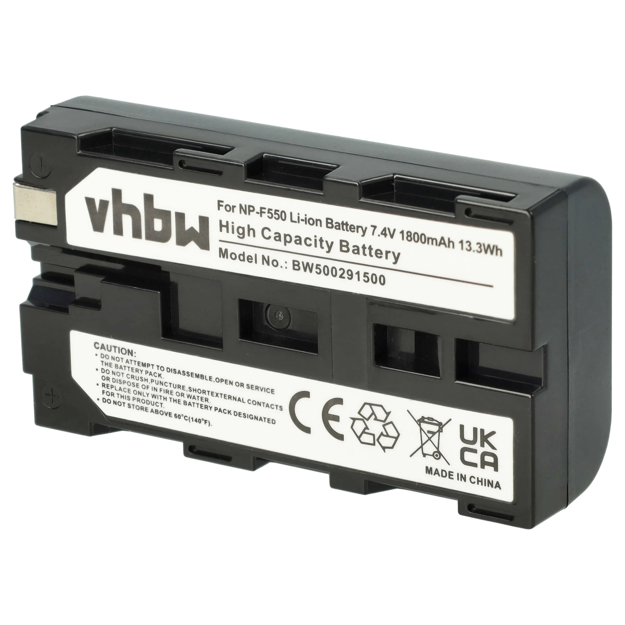 Batterie remplace AML 068537, 063278, 180-7100, 073152, 1810-0001 pour caméscope Grundig- 1800mAh 7,2V Li-ion