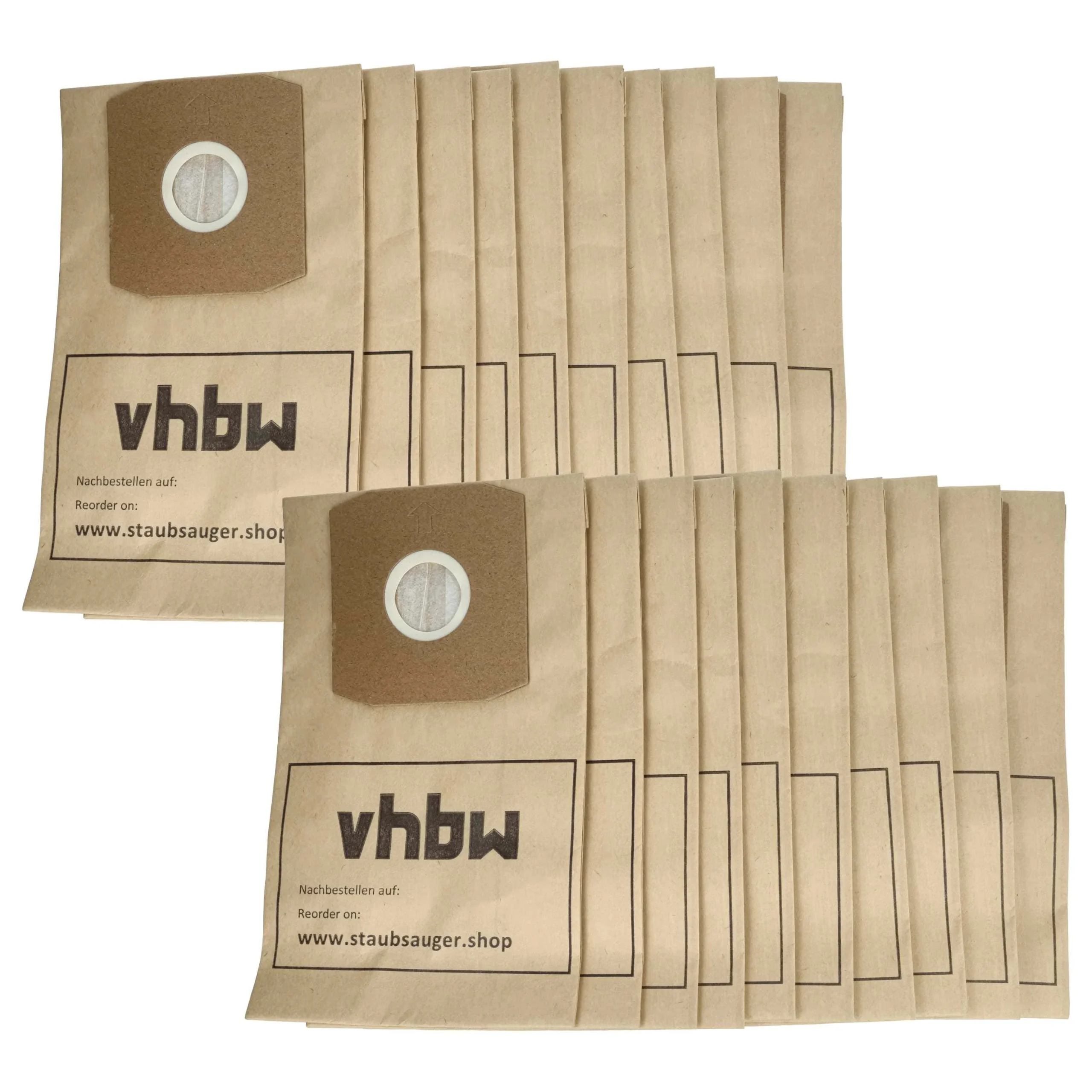 20x Sac remplace Daewoo SB200, SB80, SB70 pour aspirateur Thomas - papier