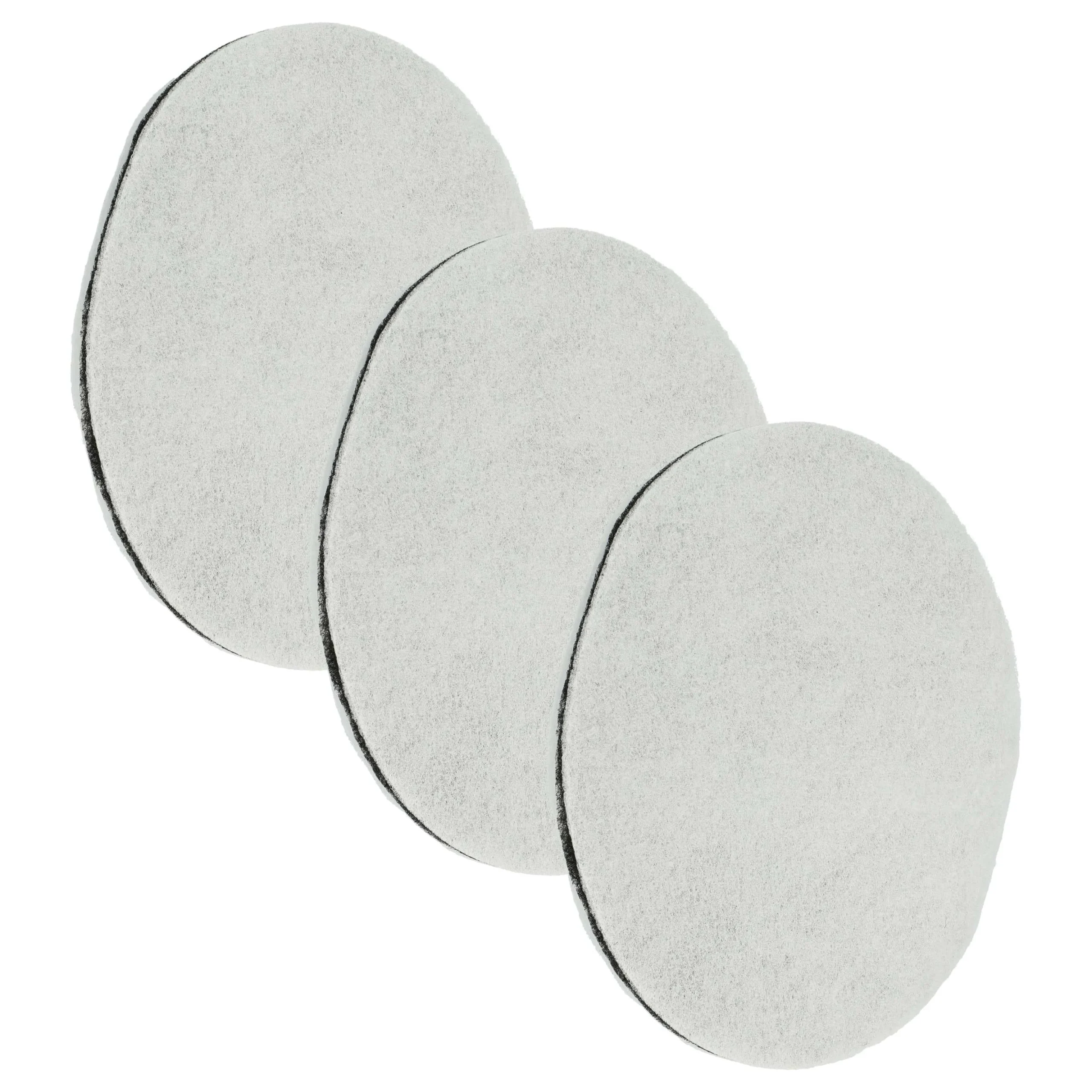 3x Filtre à graisse remplace SEB 1500984689, SS-984689 pour friteuse SEB Tefal Moulinex