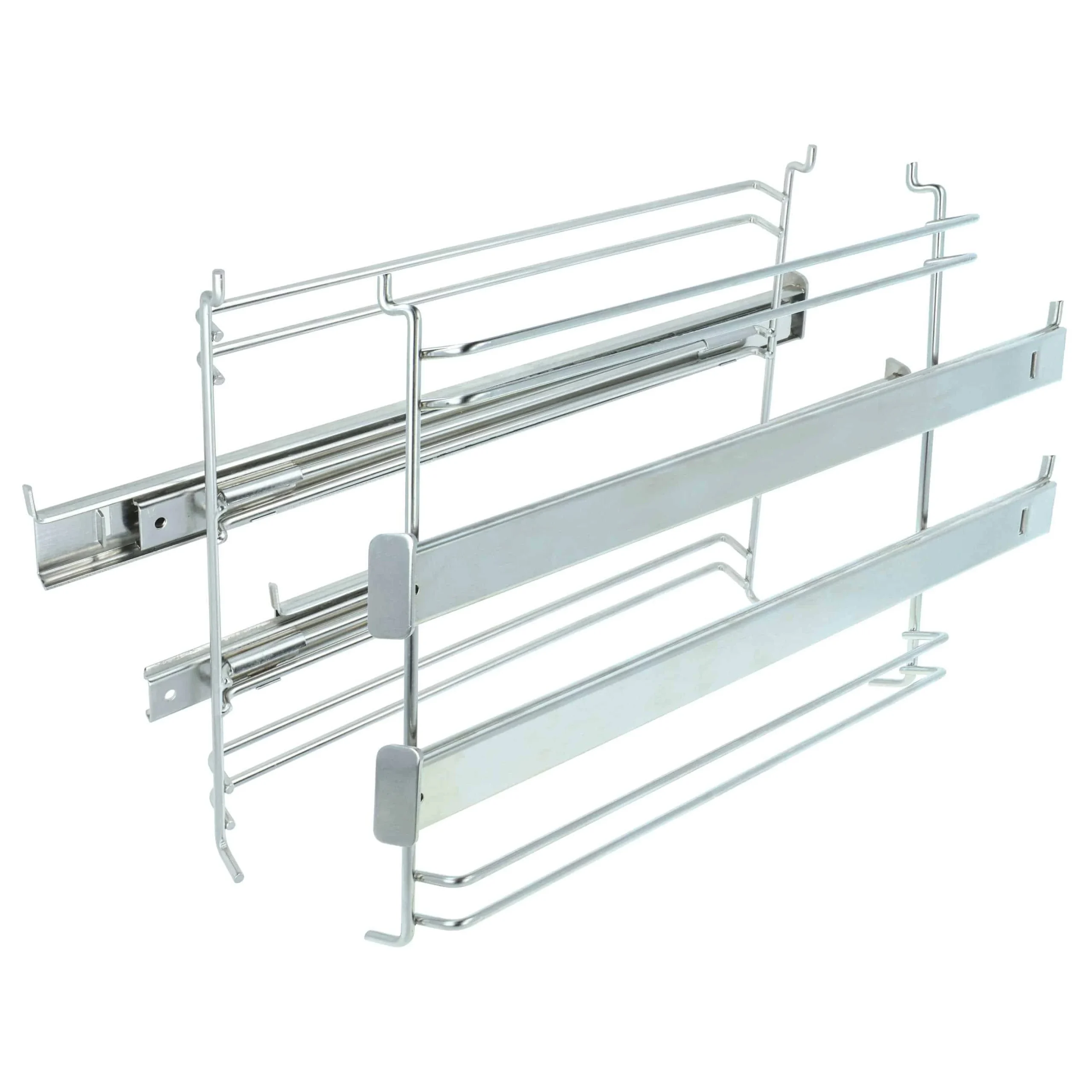 Glissière télescopique gauche & droite remplace Gorenje 640248, AC103 pour four - 2 paires de rail