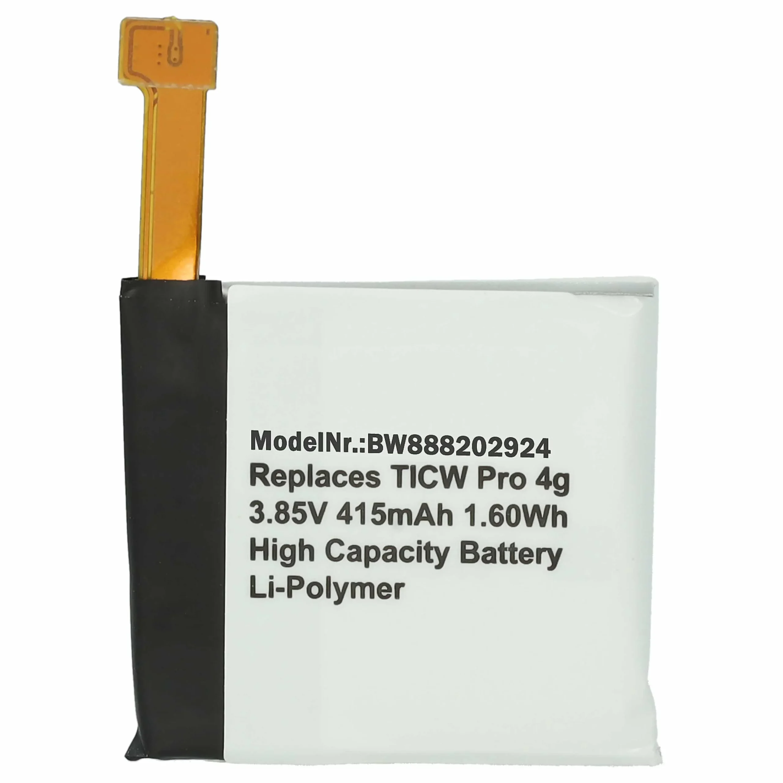 Batterie remplace TicWatch SP452929SF montre connectée - 415mAh 3,85V Li-polymère + outils