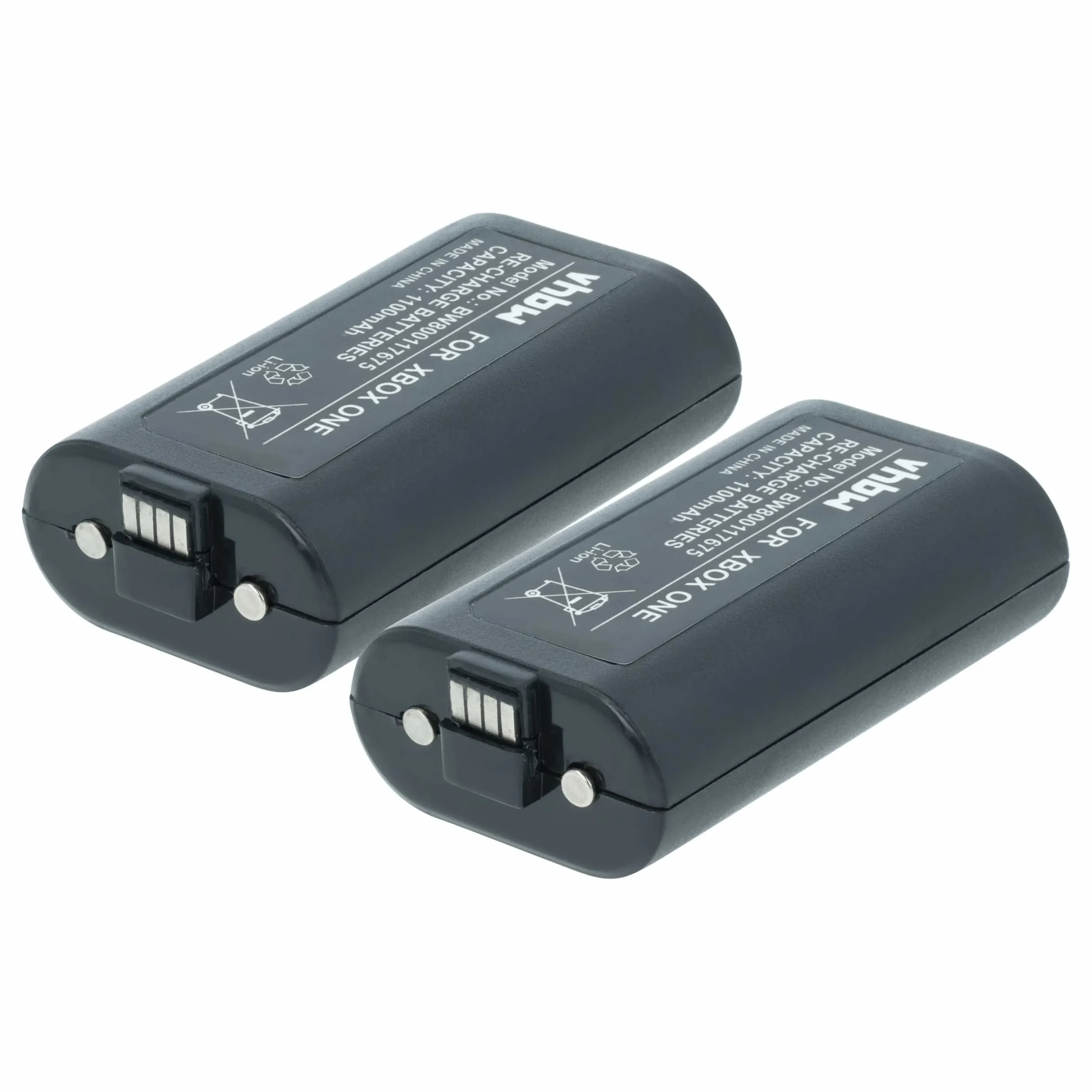Batterie (2 pcs.) remplace Microsoft 1556 manette - 1100mAh 3V Li-ion