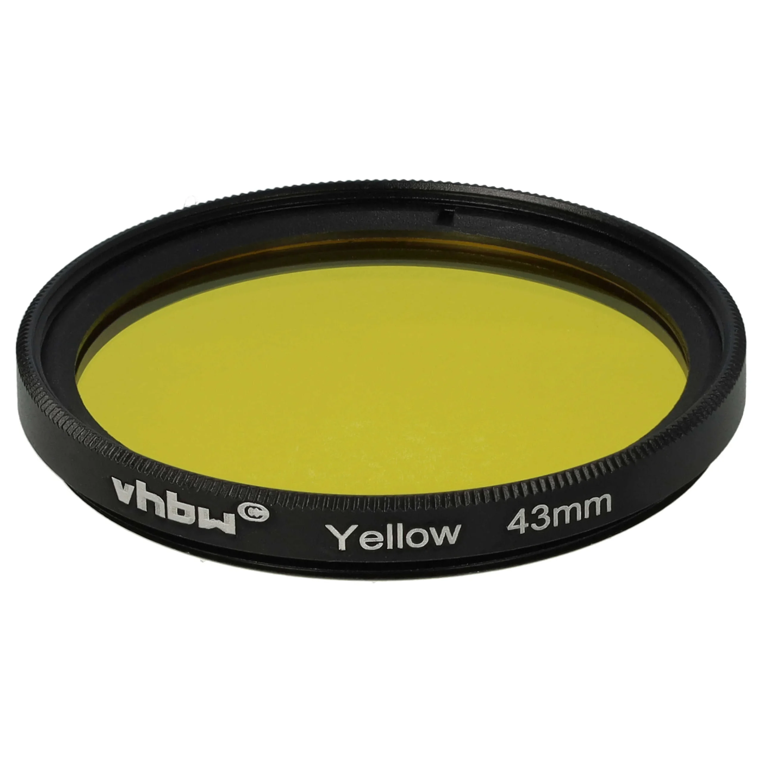 Filtre de couleur jaune pour objectifs d'appareils photo de 43 mm - Filtre jaune
