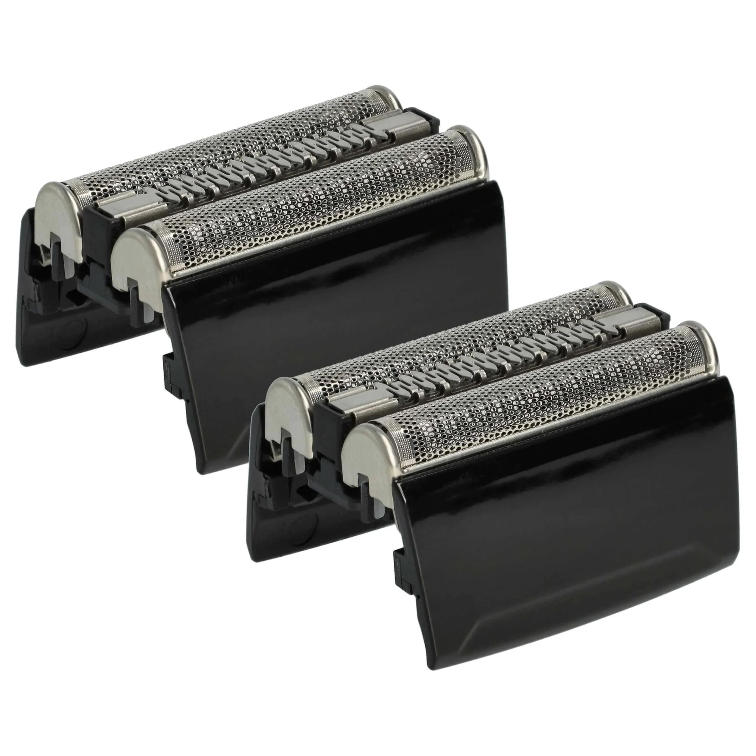 2x Têtes de rasoir remplace Braun 52S, 52B pour rasoir électrique Braun - noir