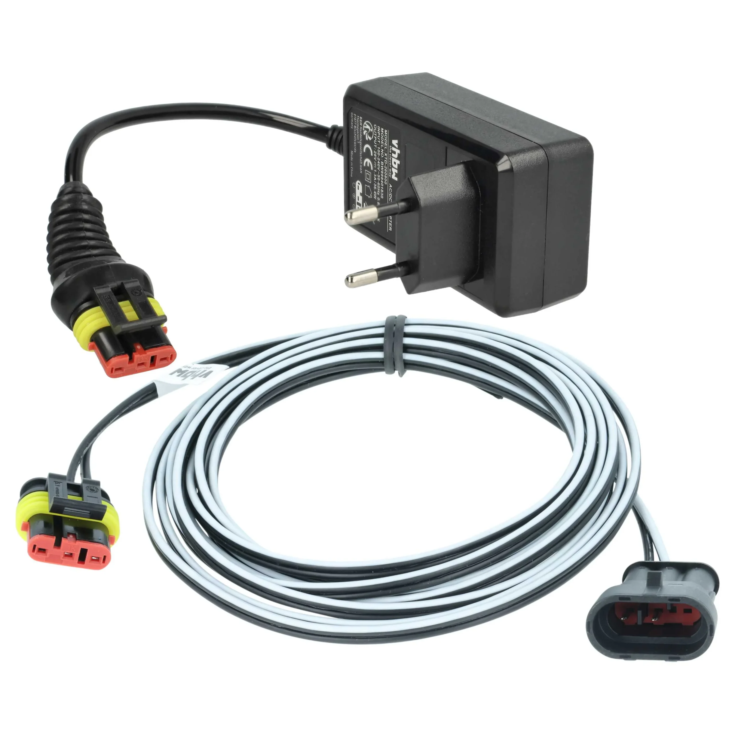 Prise, Câble 3m remplace Gardena 00057-98.251.01 pour tondeuse