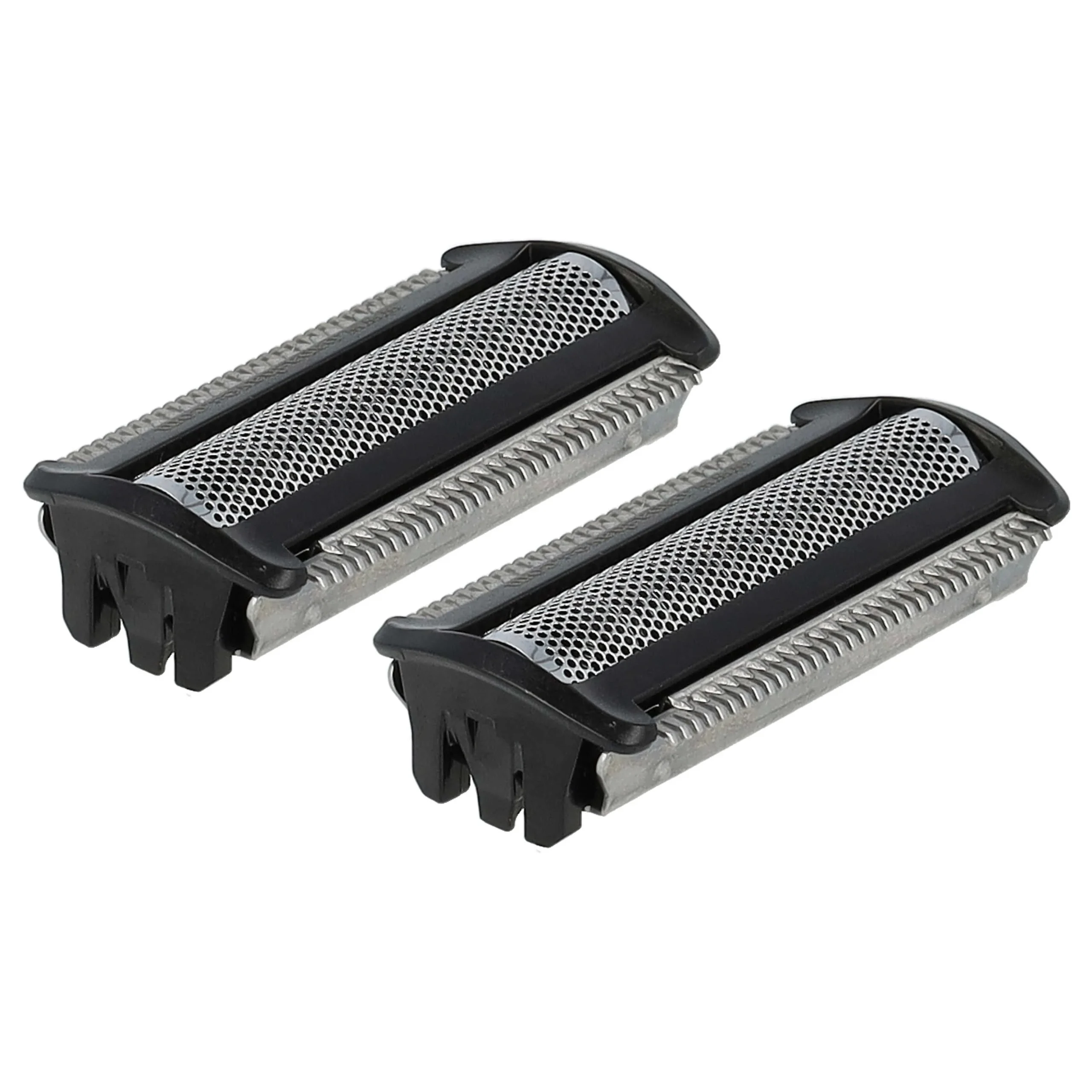 2x Têtes de rasoir remplace Philips 420303551110, HQ1072 pour rasoir électrique Philips - noir / argenté