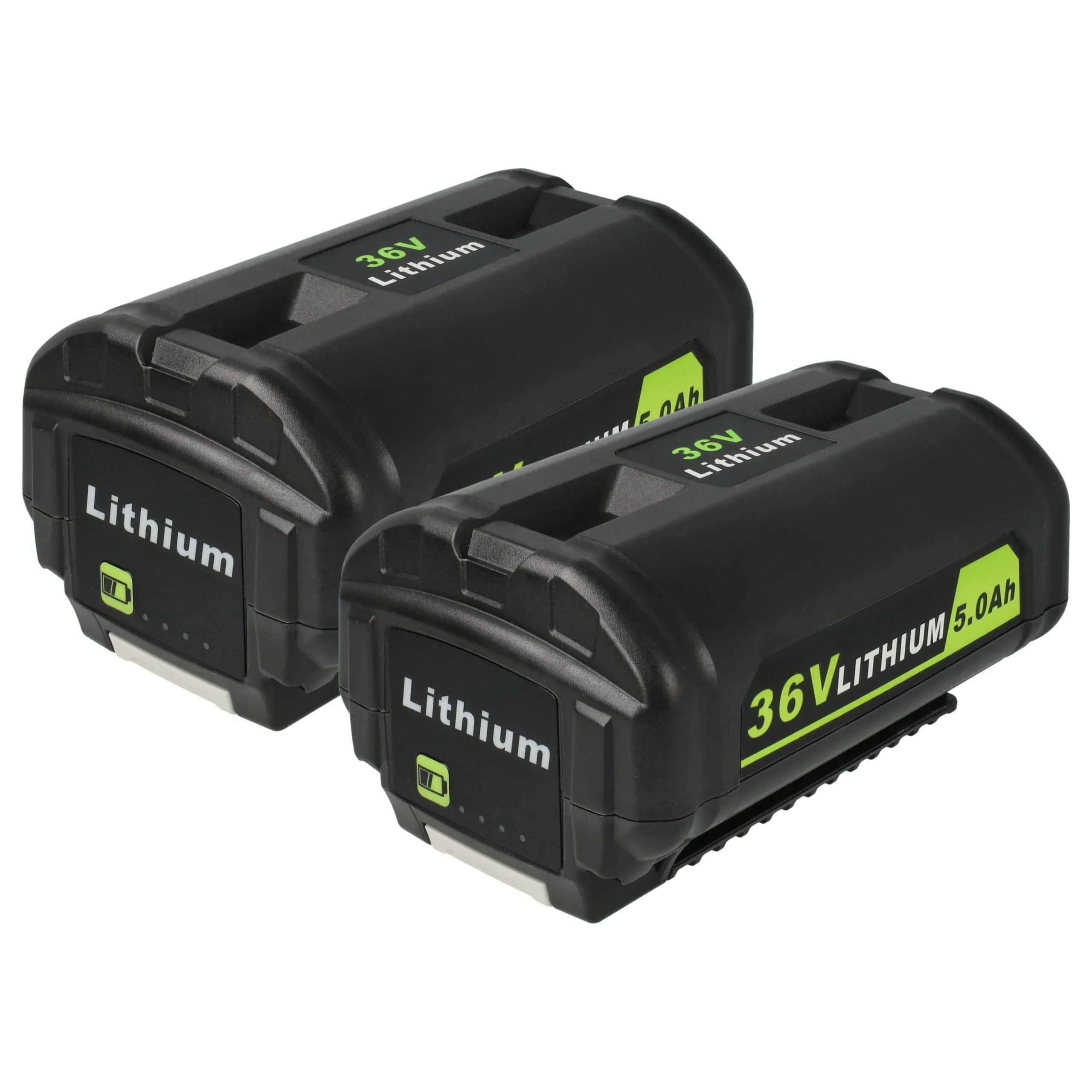 2x Batteries remplace Ryobi BPL3626, BPL3626D, BPL3640, 5133002166 pour outil de jardinage - 5Ah 36V Li-ion