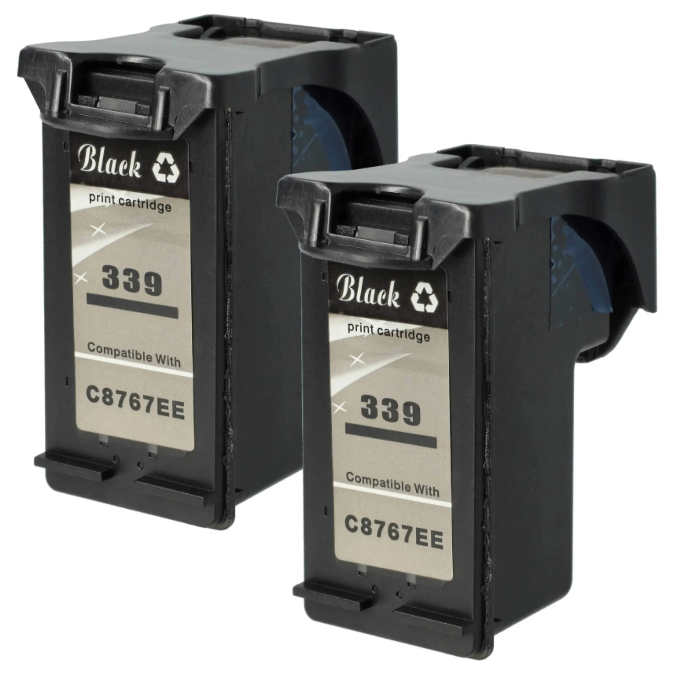 2x Cartouches remplace HP Refill C8767EE, NR. 339 pour imprimante - Accessoires pour imprimante