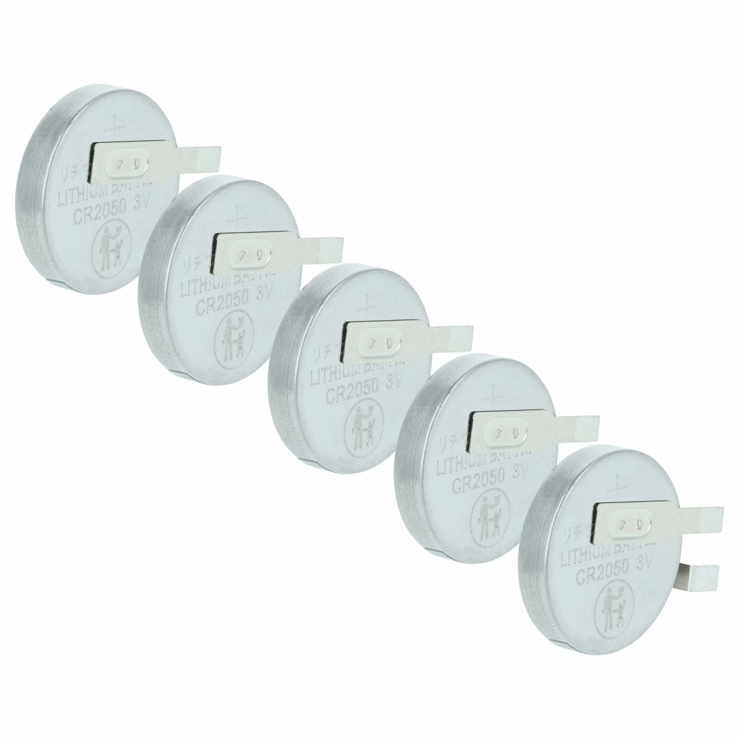 5x Piles bouton de type Maxell CR2050HR pour le modélisme et autres - 0,35Ah 3V Li-ion