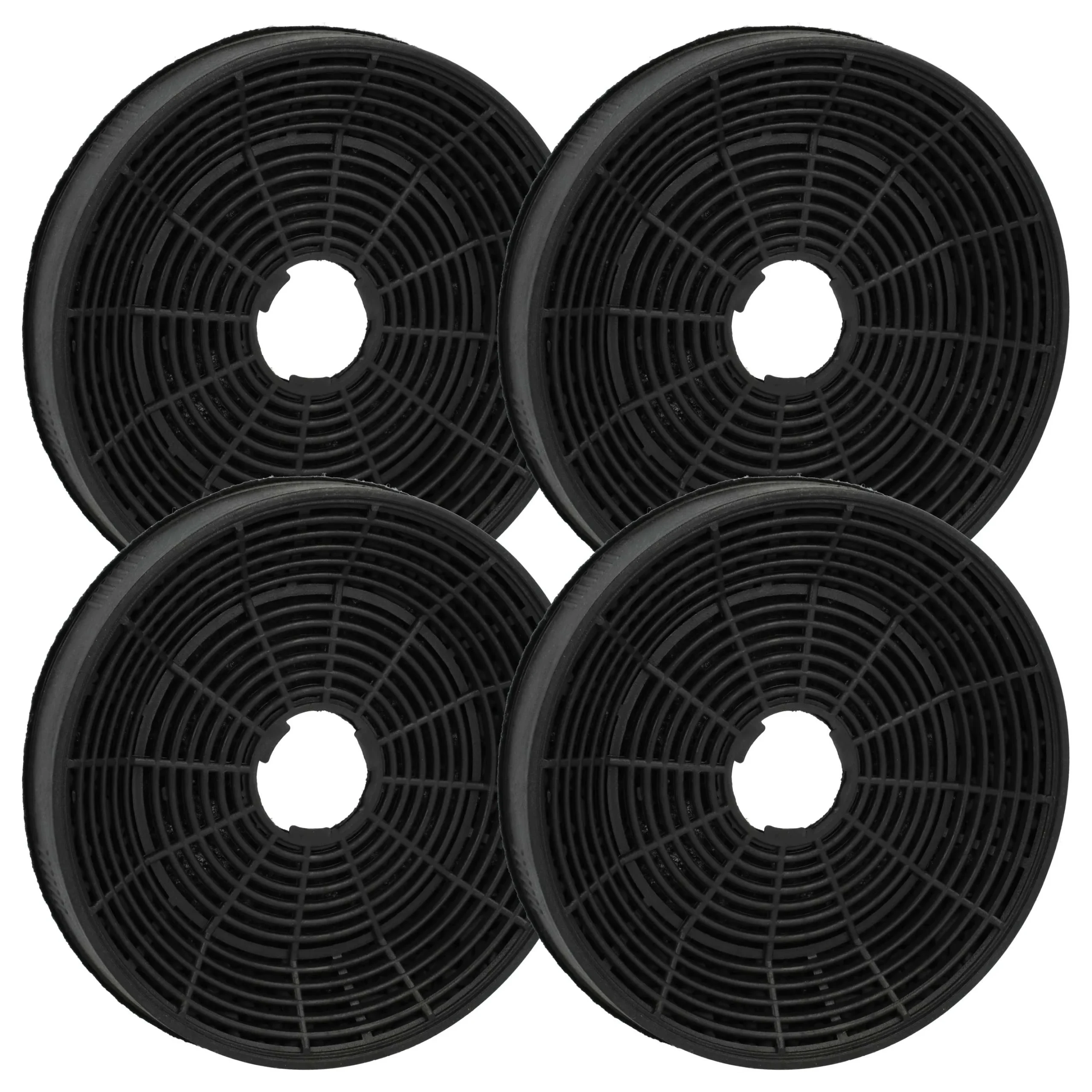 4x Filtres à charbon actif remplace Amica KF 17146, 1160826 pour hotte Bosch - Accessoires appareils ménagers
