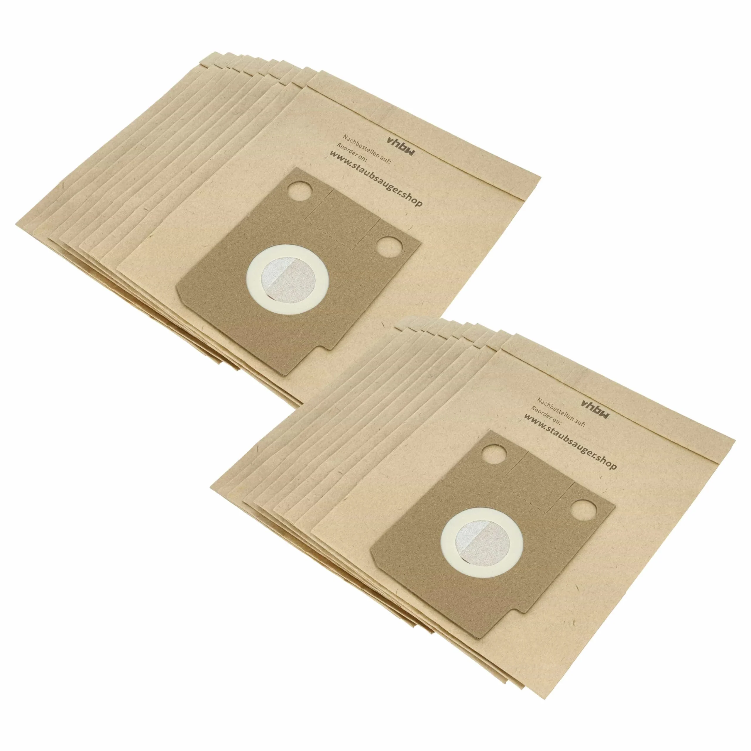 20x Sac remplace Hoover Gr. H7 pour aspirateur Satrap - papier