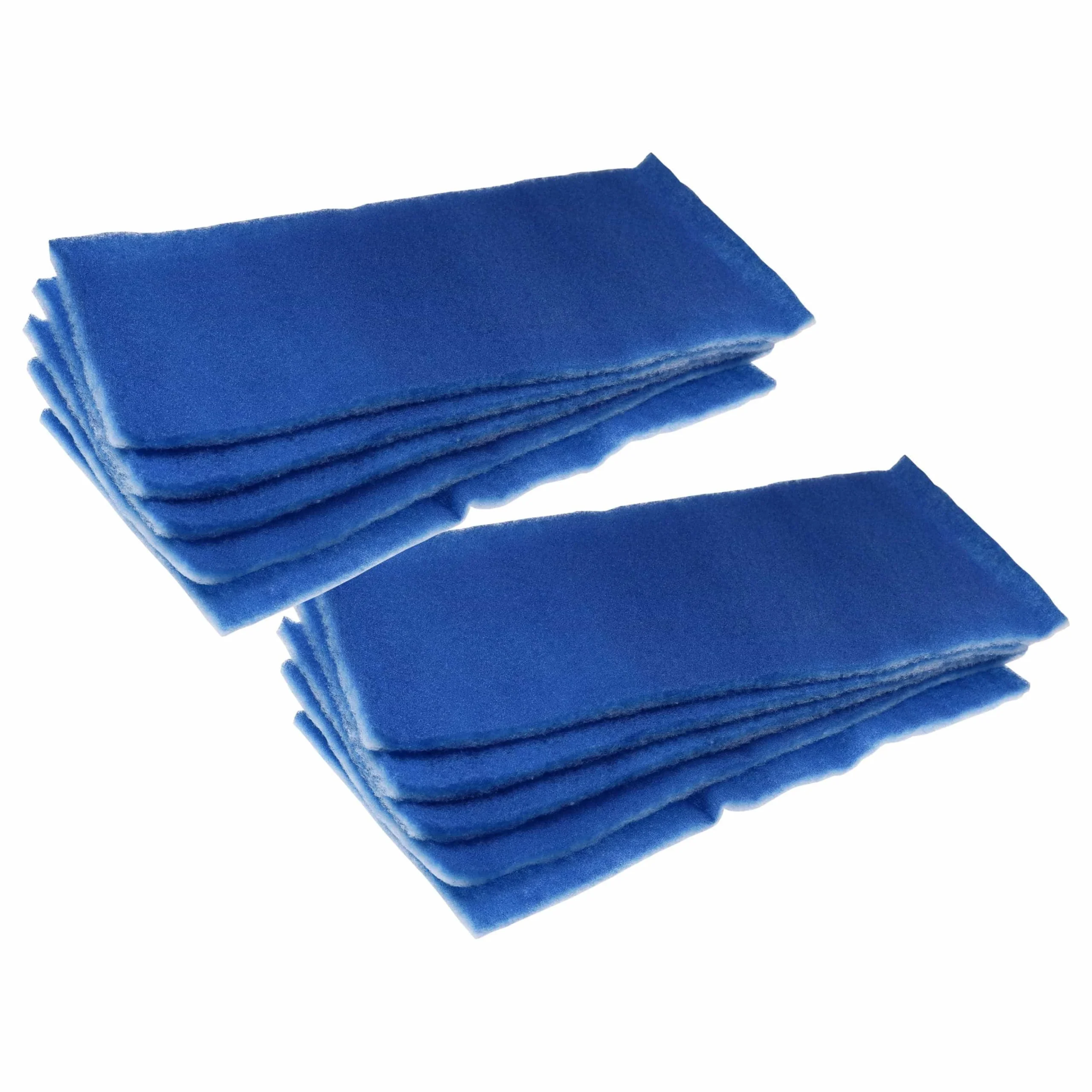 10x Filtre à air remplace Wolf 1668494 pour aération Wolf - Classe filtre G4, blanc, bleu