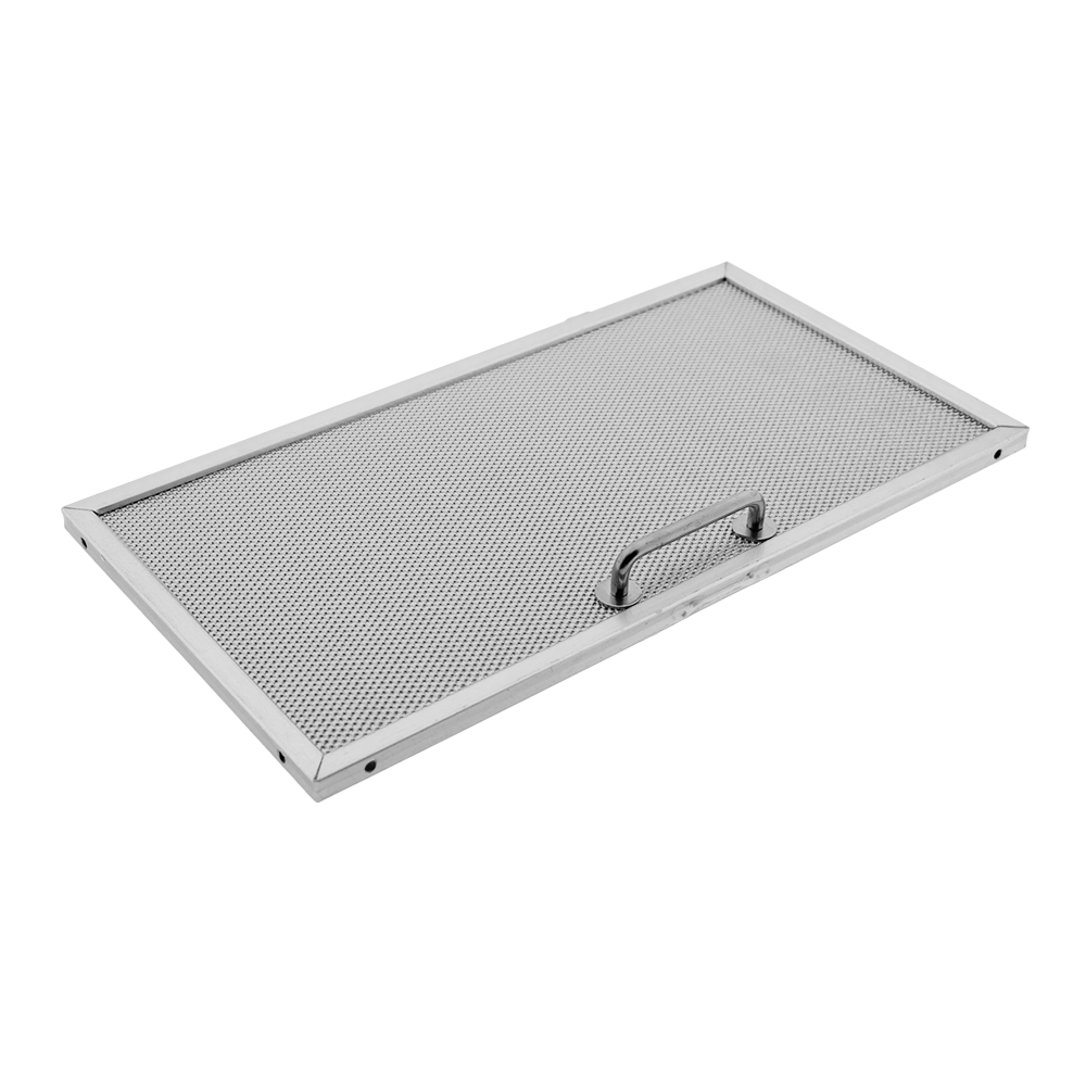 Filtre à graisse en métal 327x177mm d'origine Hotpoint-Ariston pour AGM80GY...