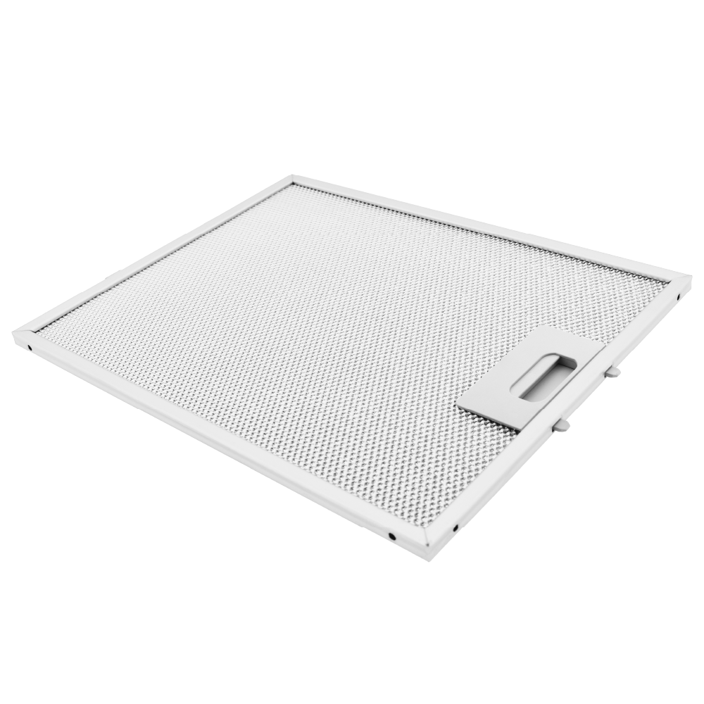 Filtre à graisse en métal 320x258mm d'origine Bauknecht 480122102169 - AllSpares