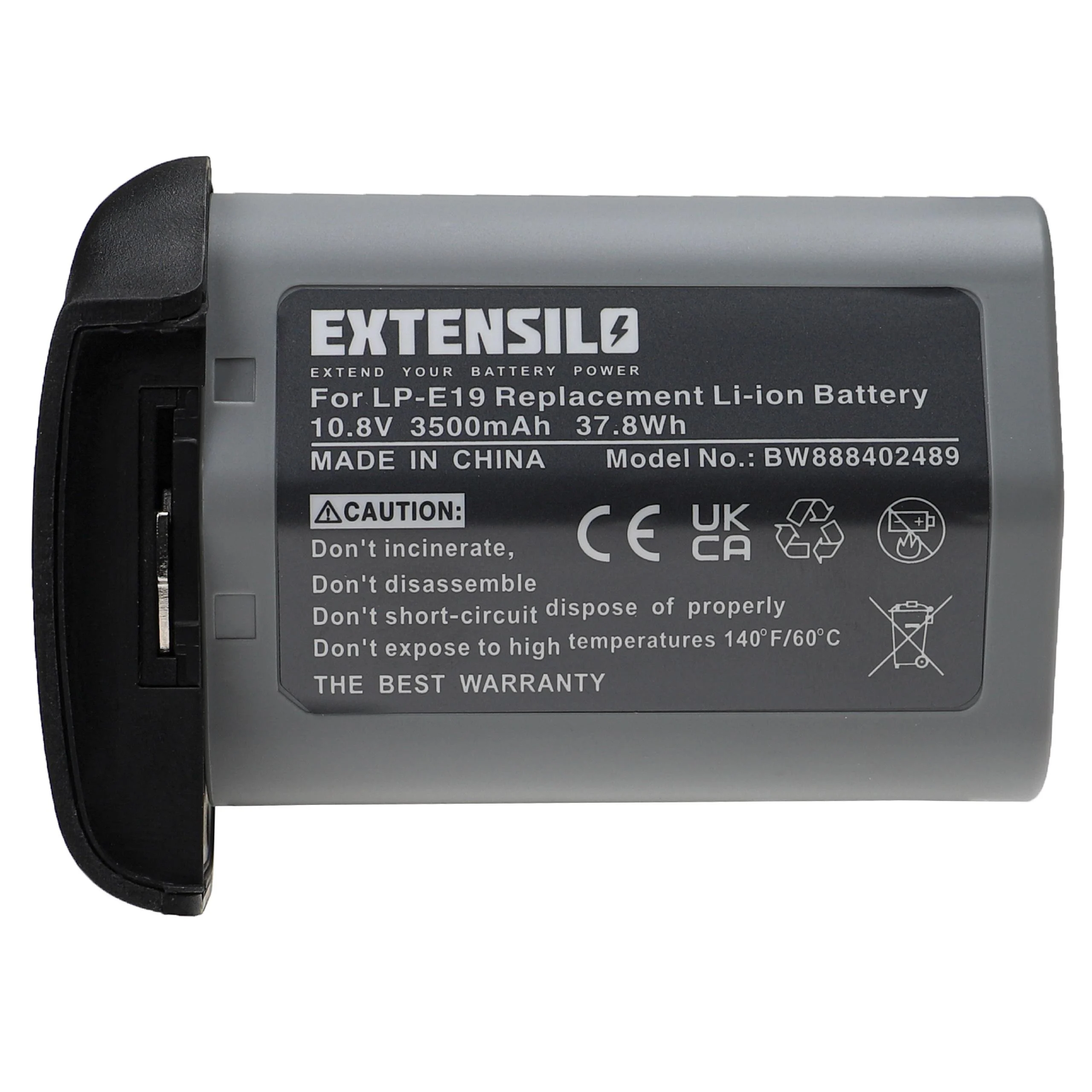 Batterie remplace Canon LP-E19 pour appareil photo Canon- 3500mAh 10,8V Li-ion