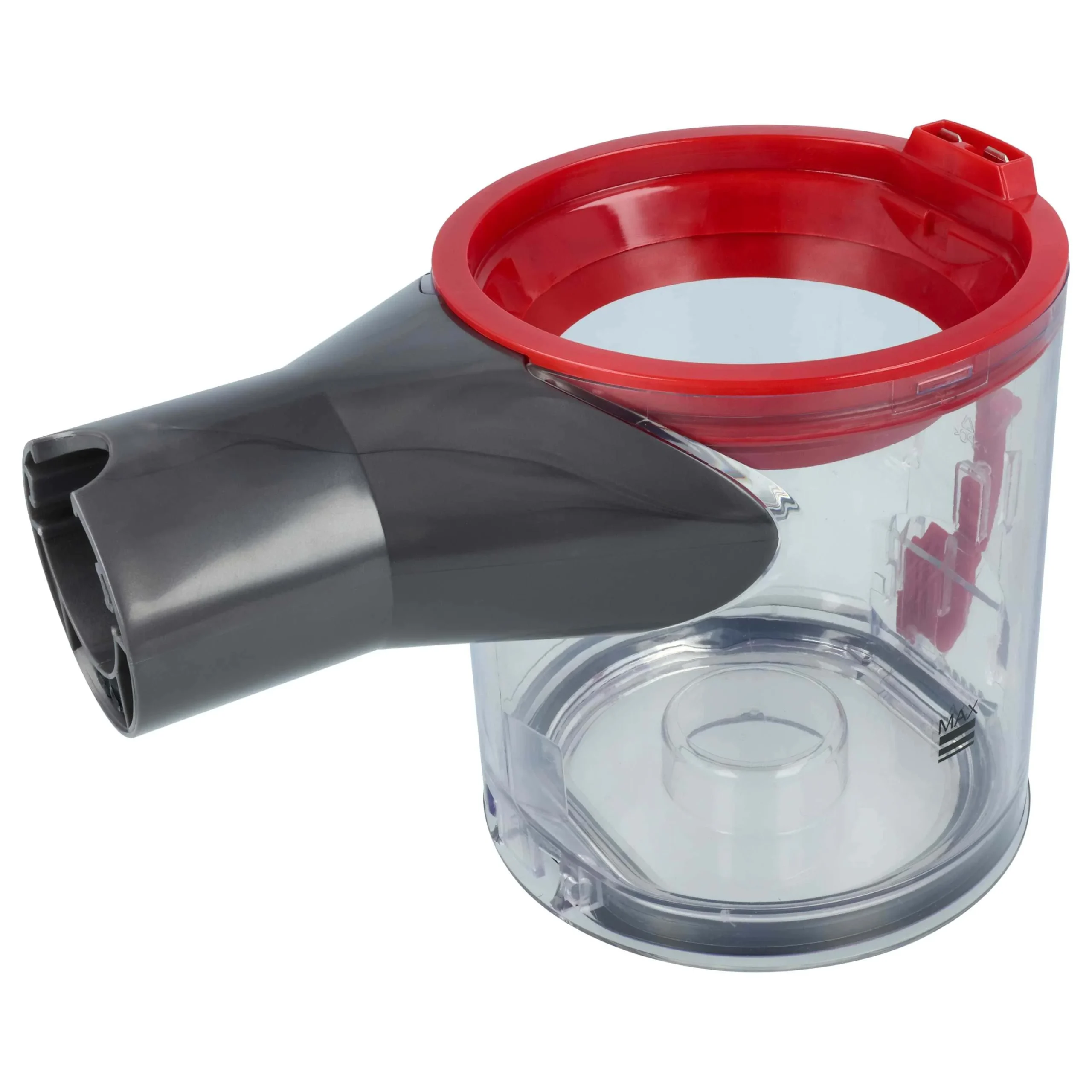 Bac à poussière remplace Dyson 967699-01 pour aspirateur Dyson - Réservoir, transparent / gris / rouge