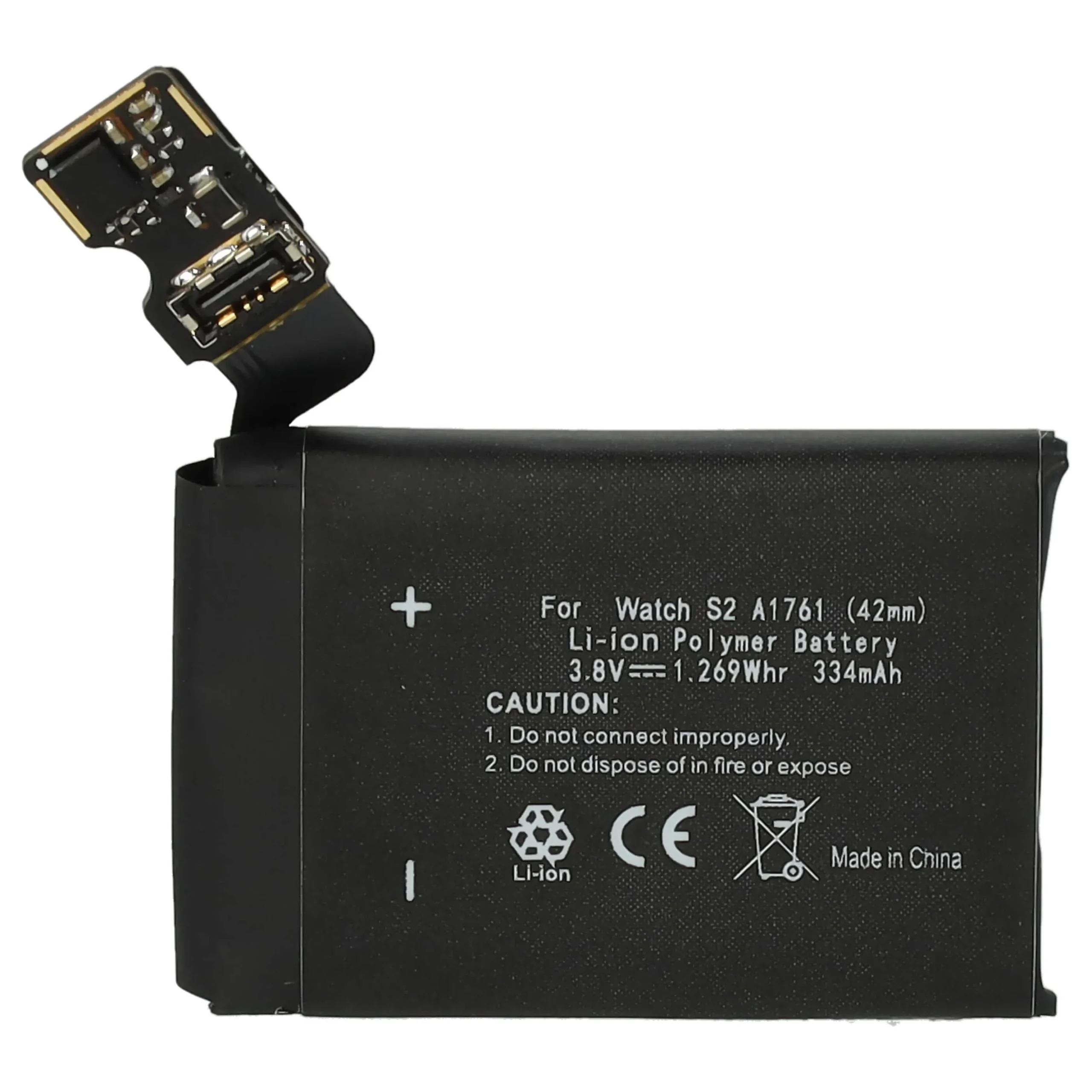Batterie remplace Apple A1761 montre connectée - 334mAh 3,8V Li-polymère + outils