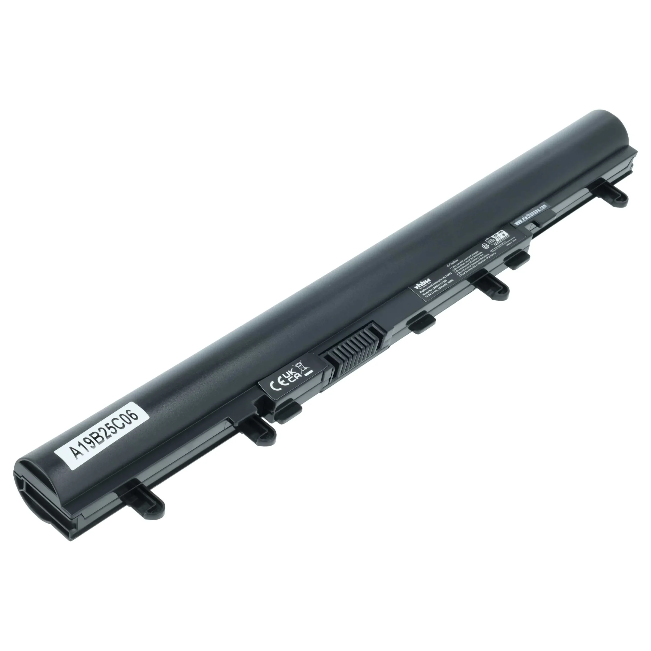 Batterie remplace Acer 4ICR17/65, AK.004BT.097 pour ordinateur portable Acer- 2600mAh 14,8V Li-ion, noir