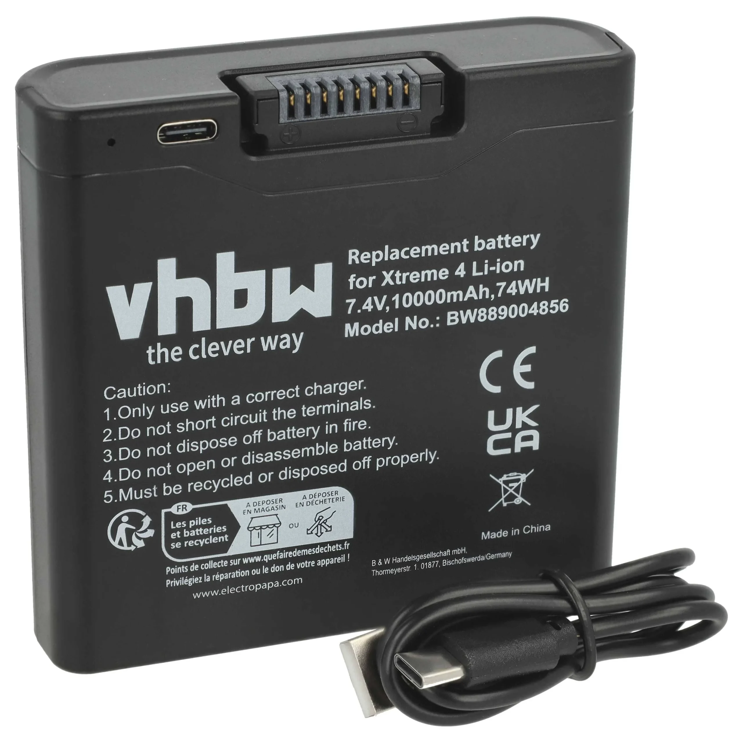 Batterie remplace FG4CELL21700G enceinte JBL - 10000mAh 7,4V Li-ion