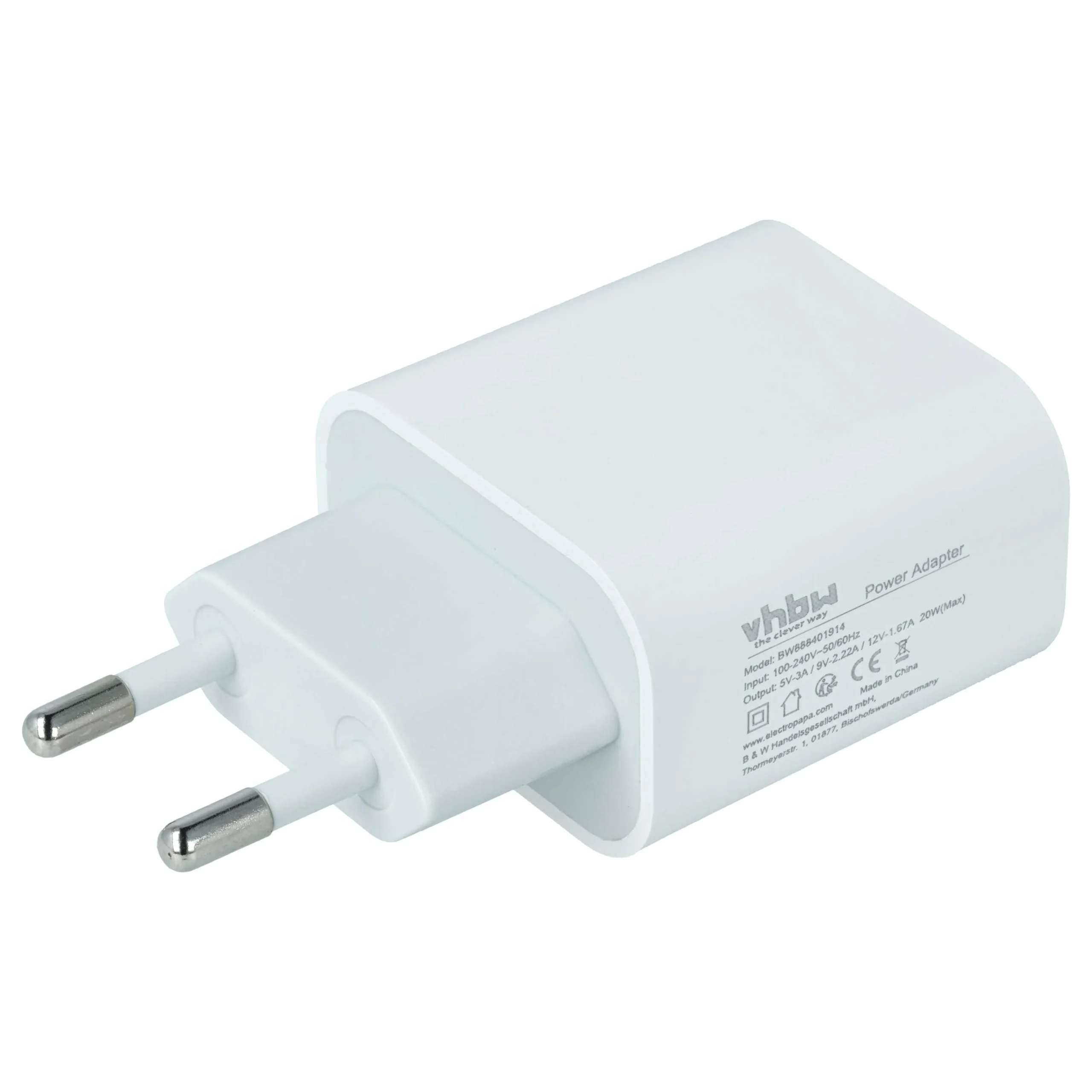Alimentation pour appareils électriques Huawei, Google, Lidl / Silvercrest, Nintendo - 5 / 9 / 12 V
