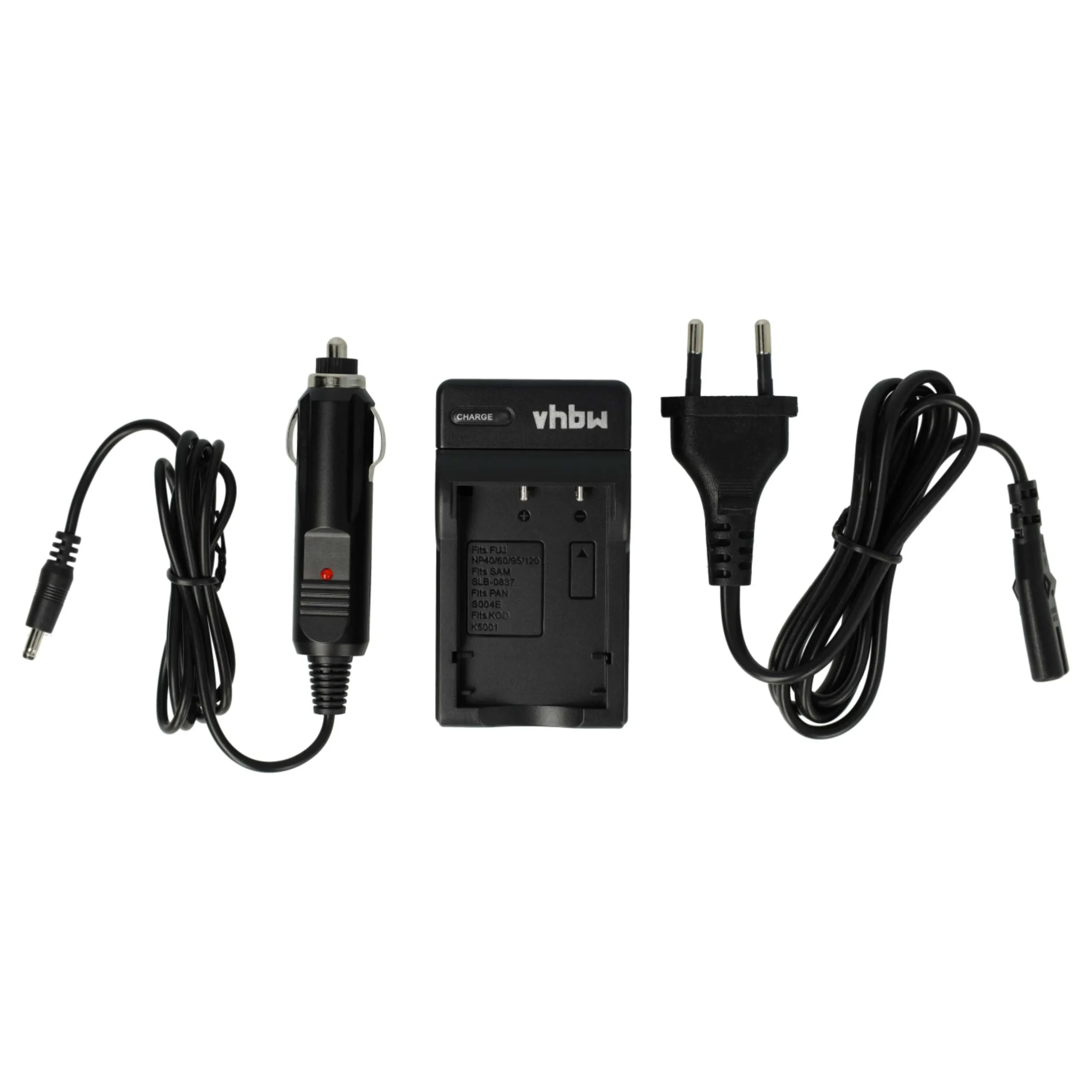 Chargeur pour appareil photo Hyundai, Mustek, Contax, Praktica - 0,6 A, 8,4 V