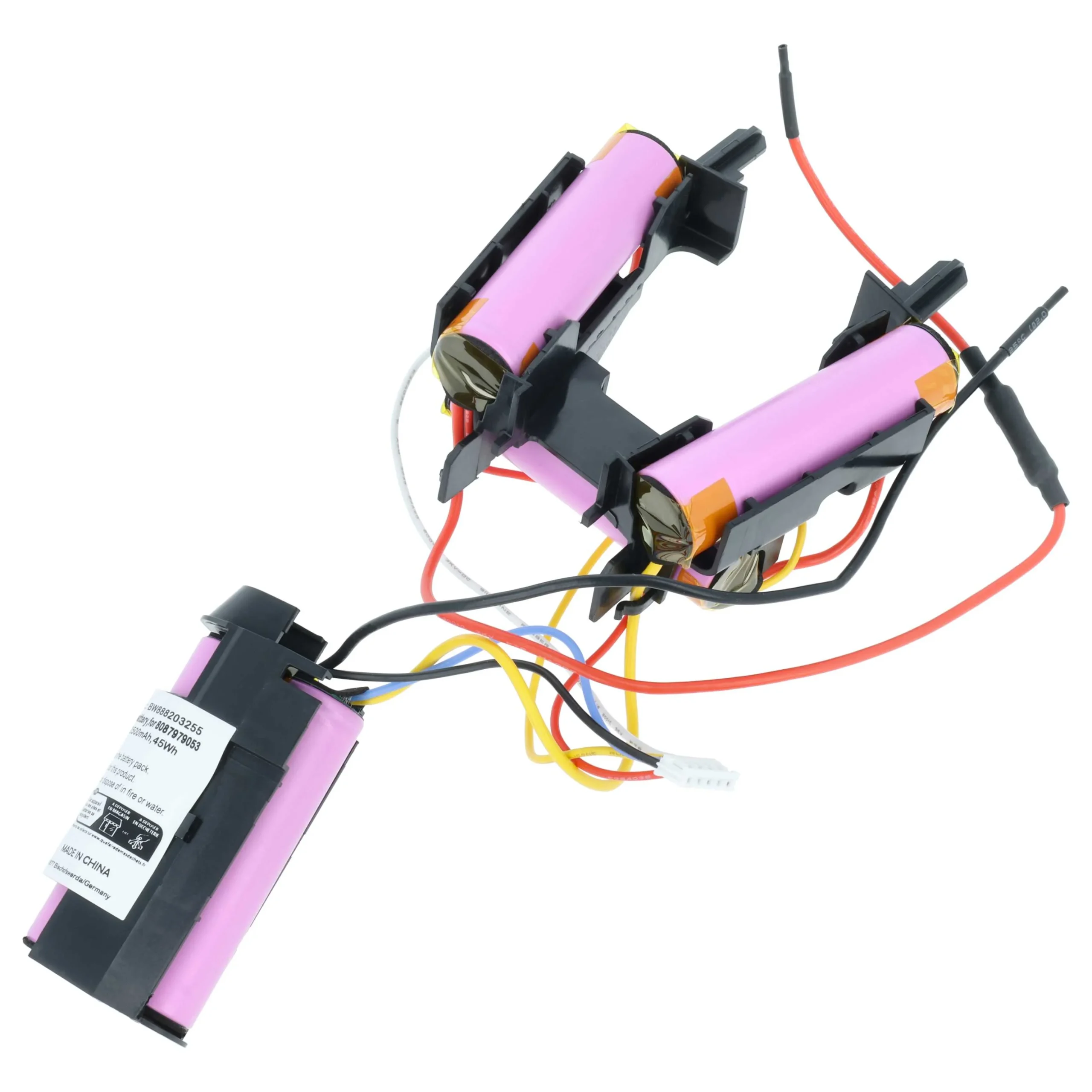 Batterie remplace AEG 8087979053, 4055477303, 140131060034 pour aspirateur Electrolux - 2500mAh 18V Li-ion