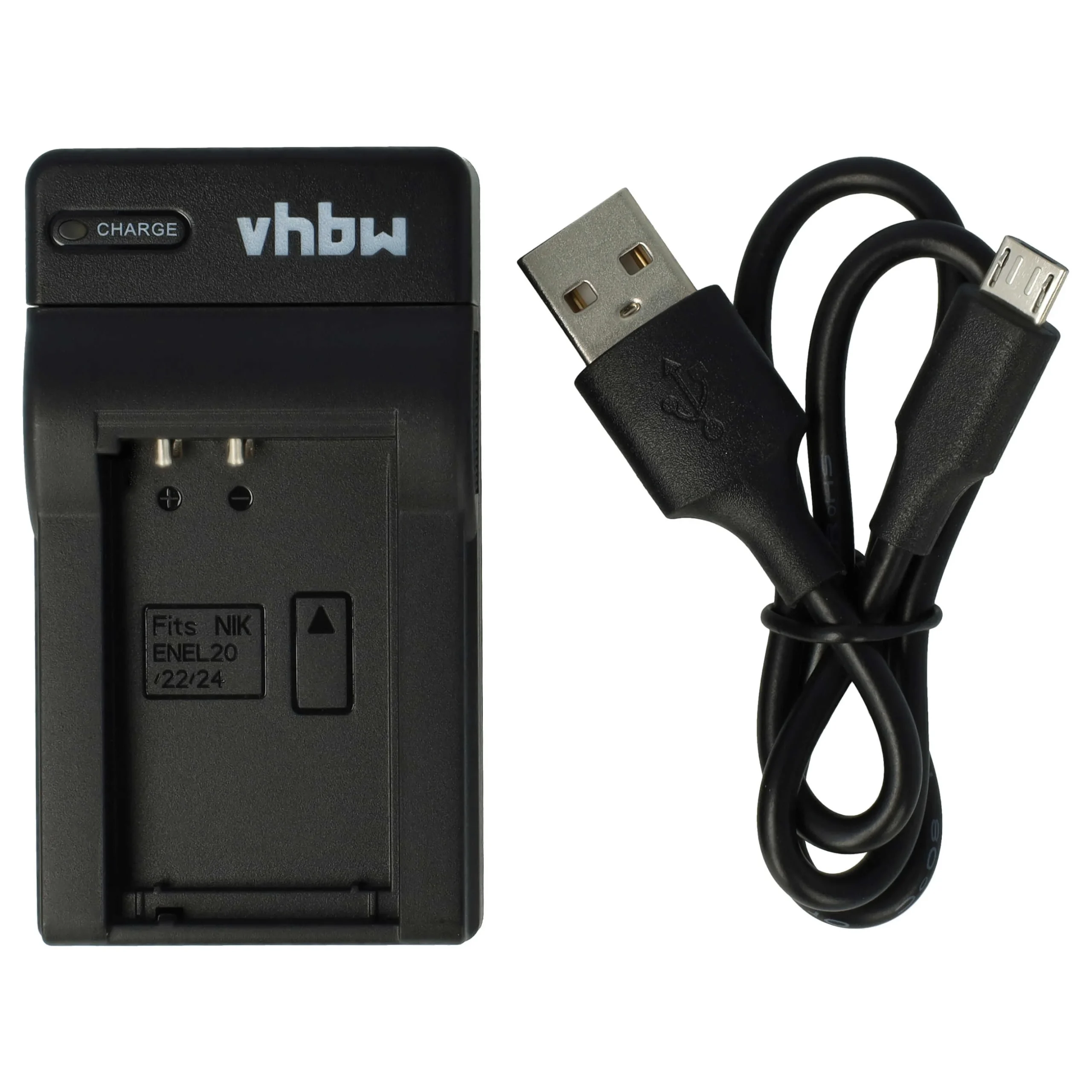 Chargeur USB-C + câble USB-C remplace Nikon MH-29, MH-27, MH-31 pour appareil photo Nikon - 0,5 A