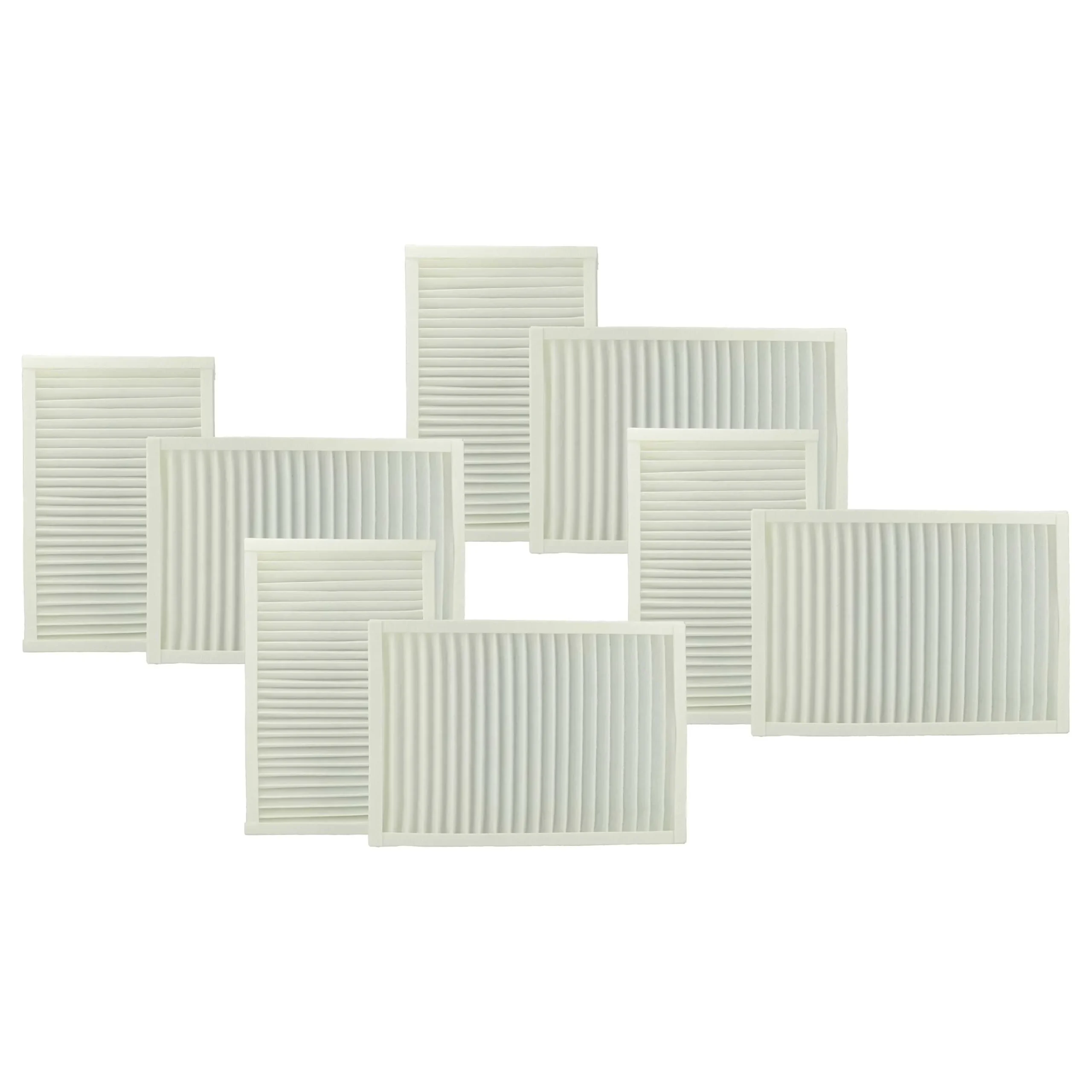 Set 8 filtres remplace Viessmann 7543981 pour humidificateur - filtre à air (G4), filtre à air d'entrée (F7)