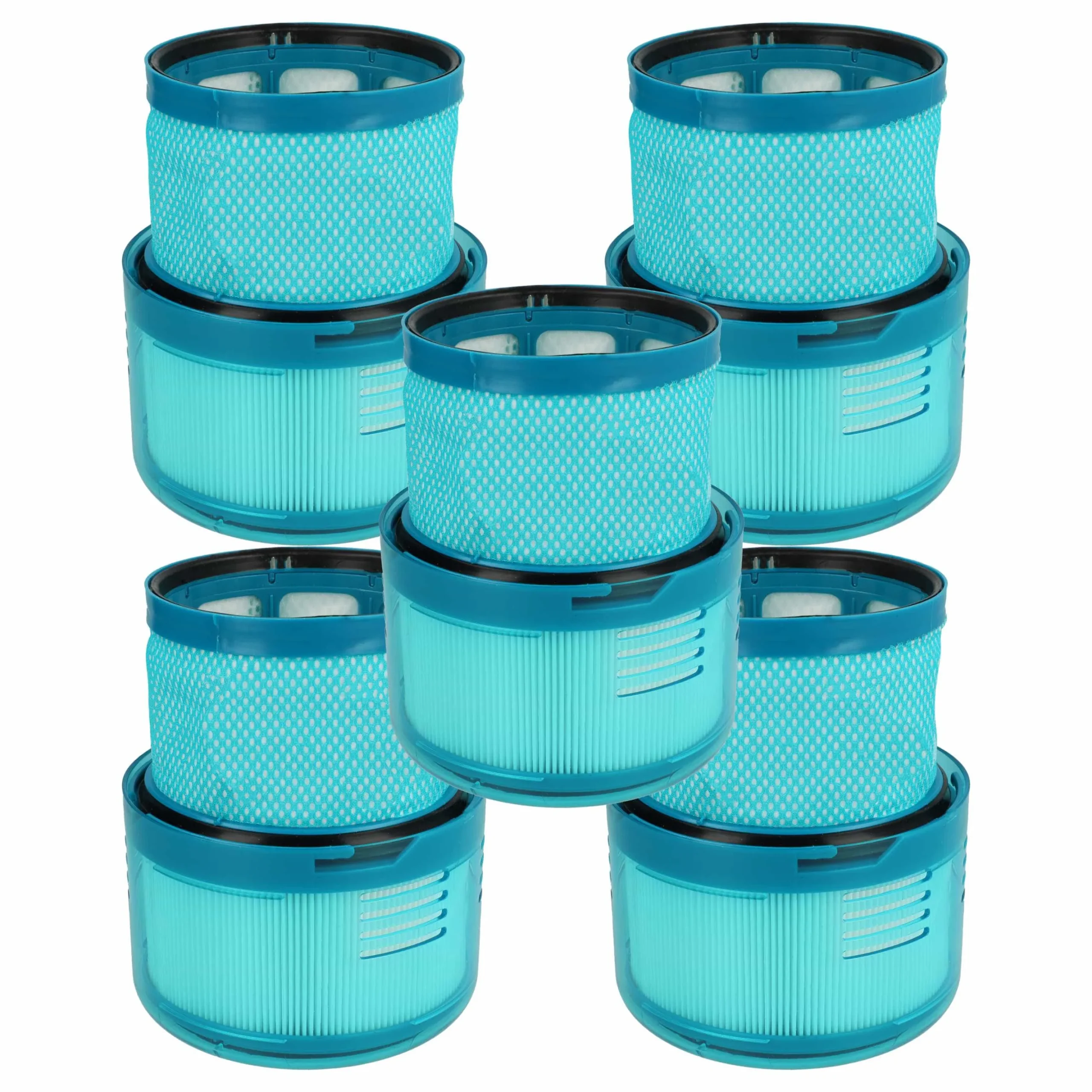 5x Filtre remplace Dyson 972352-01 pour aspirateur - filtre d'échappement H12