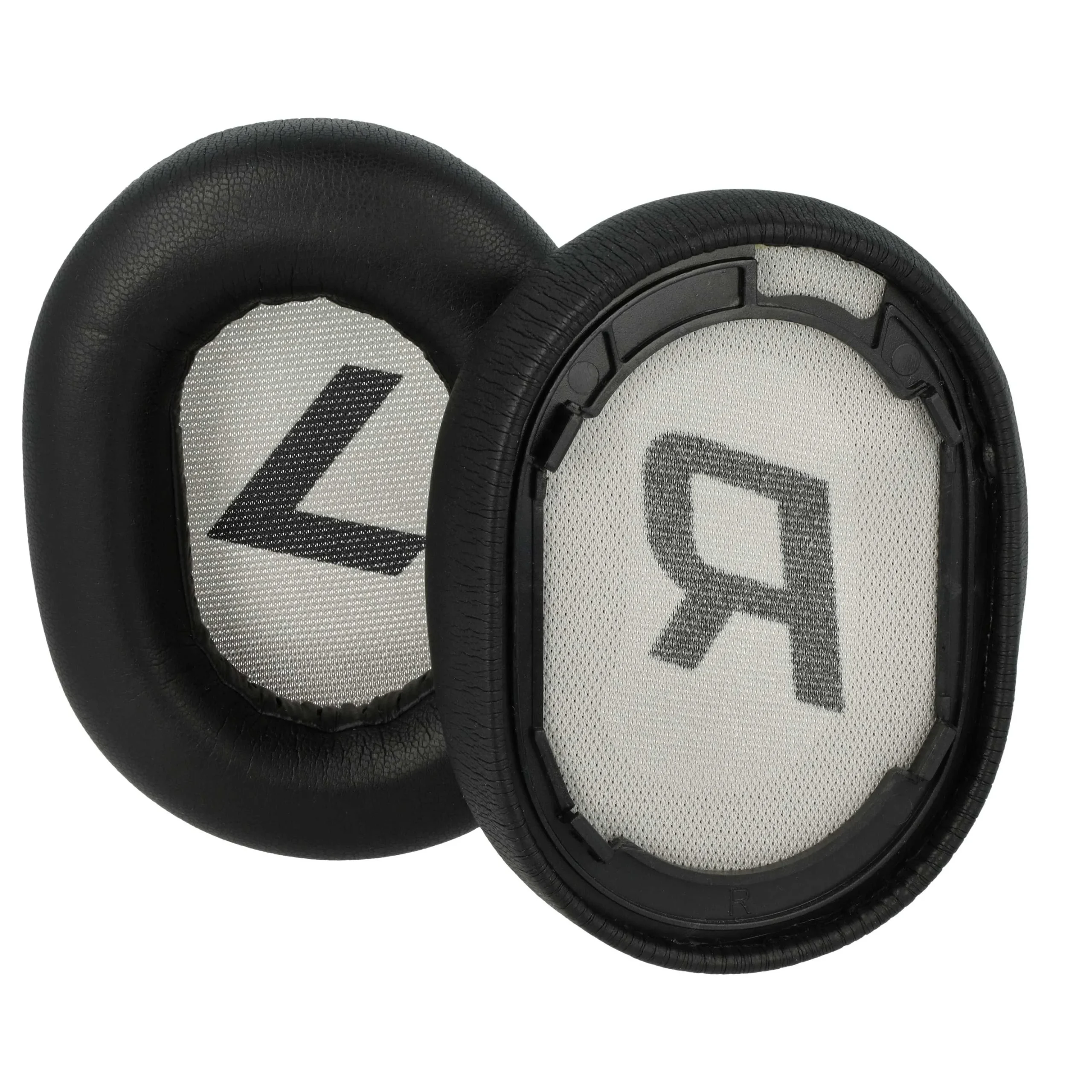 2x Coussinets d'oreille pour casques écouteurs Plantronics BackBeat Pro 2 SE, Voyager 8200 UC - noir