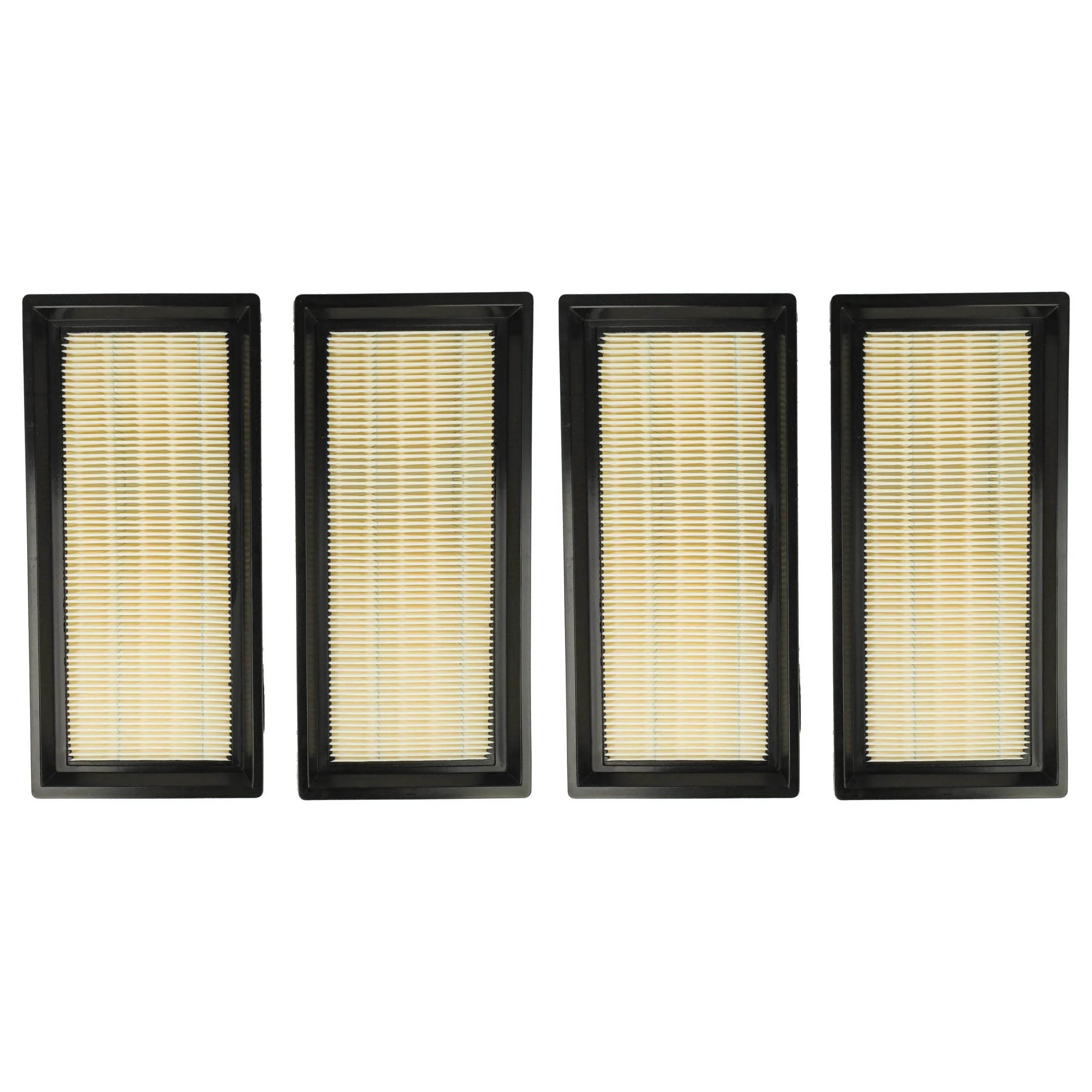 4x Filtre remplace Nilfisk 302002842 pour aspirateur - filtre principal