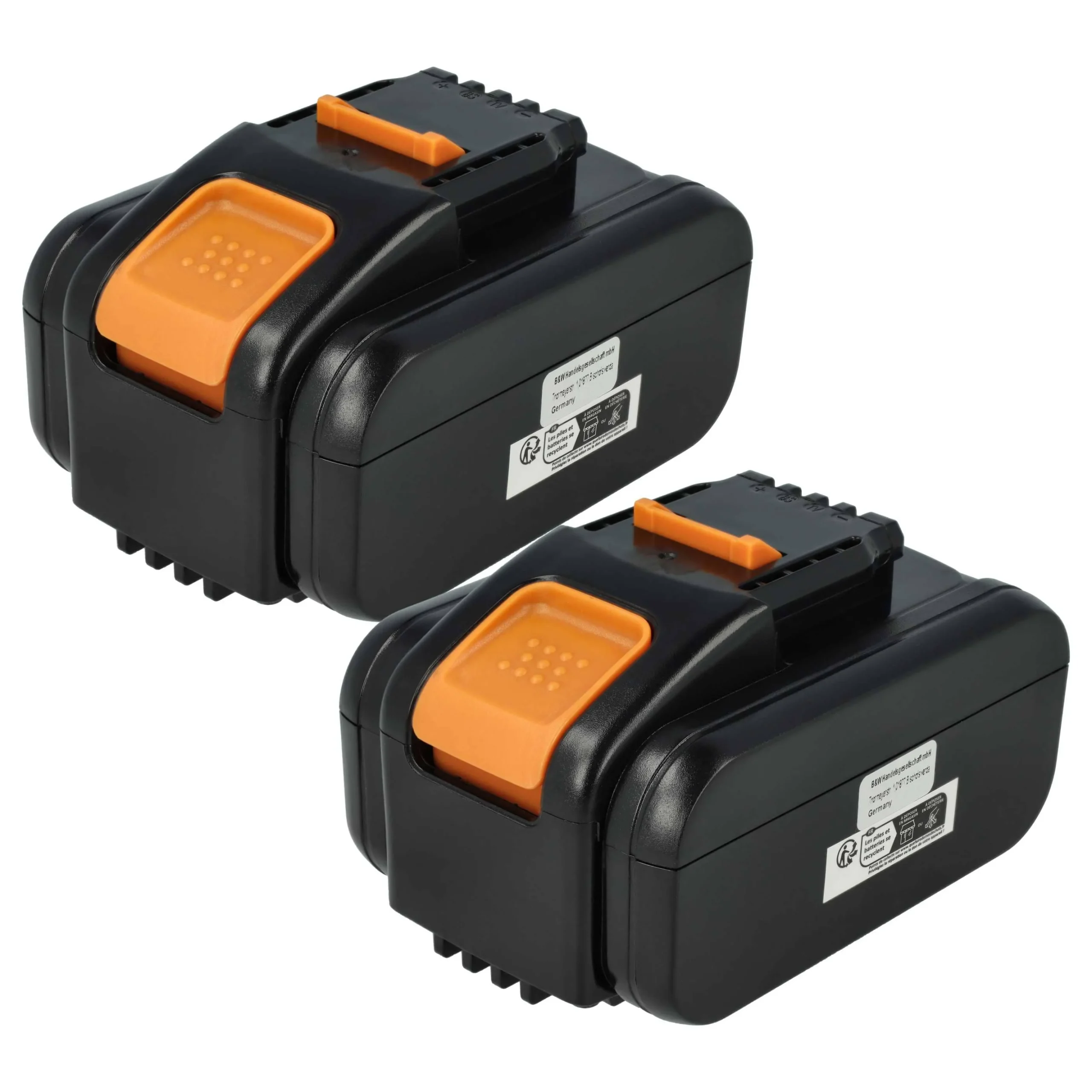 Batterie (2 pcs.) remplace Rockwell RW9351.1 outil électrique DeltaFox - 4Ah 20V Li-ion