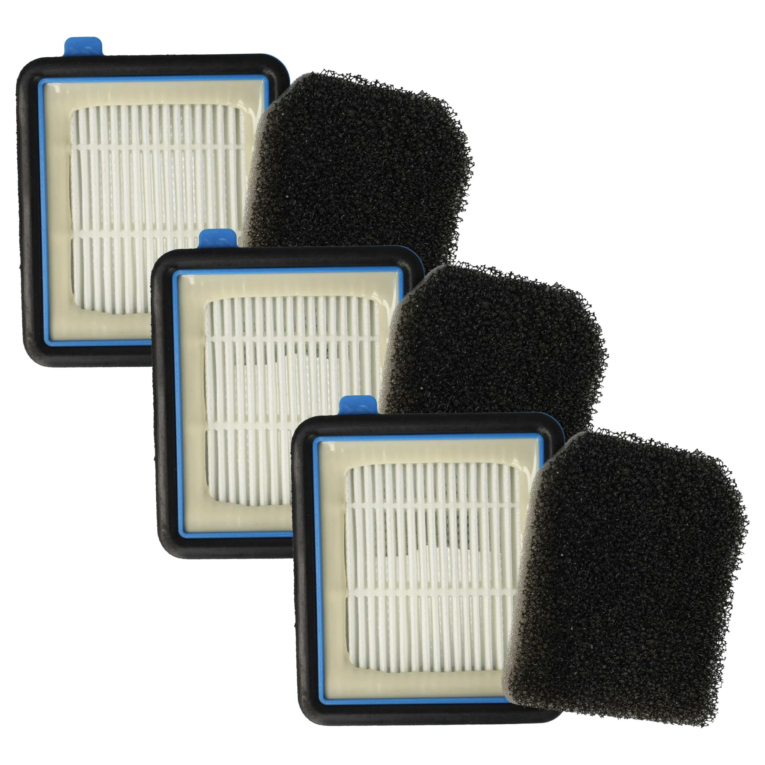 6x Filtres remplace EF160, EFKW2, 9009232704, 140117409023 pour aspirateur Bork - Accessoires pour aspirateur