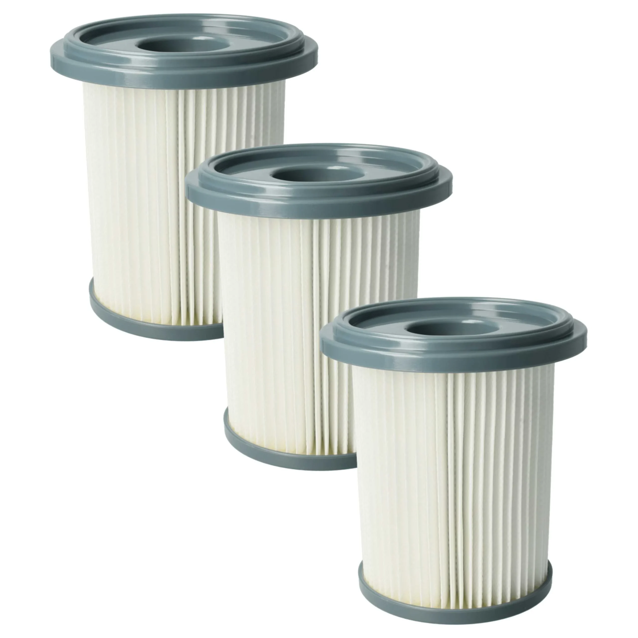 3x Filtres remplace Philips 432200909790, 432200493320, FC8047 pour aspirateur - filtre HEPA