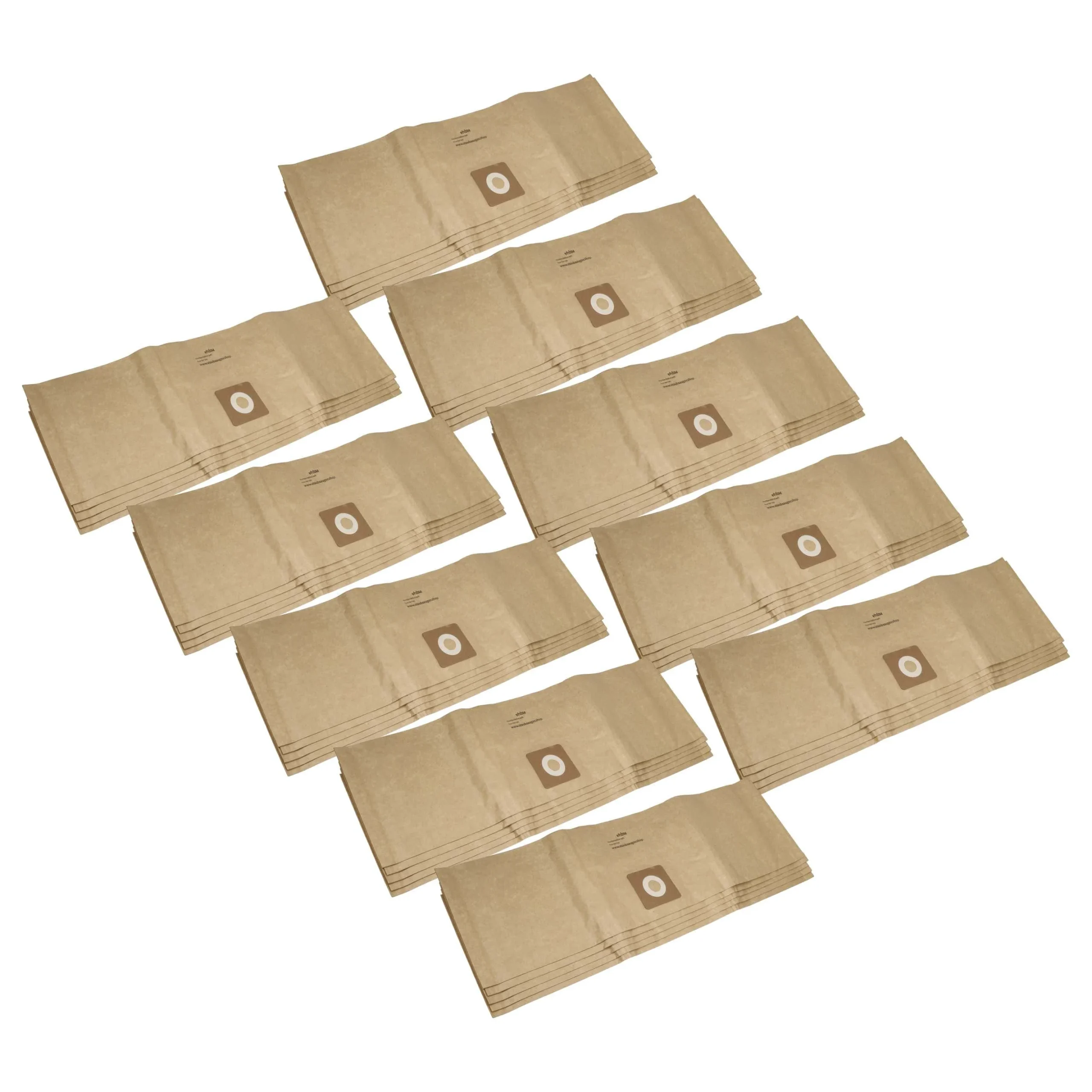 50x Sac remplace Bosch 2609256F33 pour aspirateur Bosch - papier