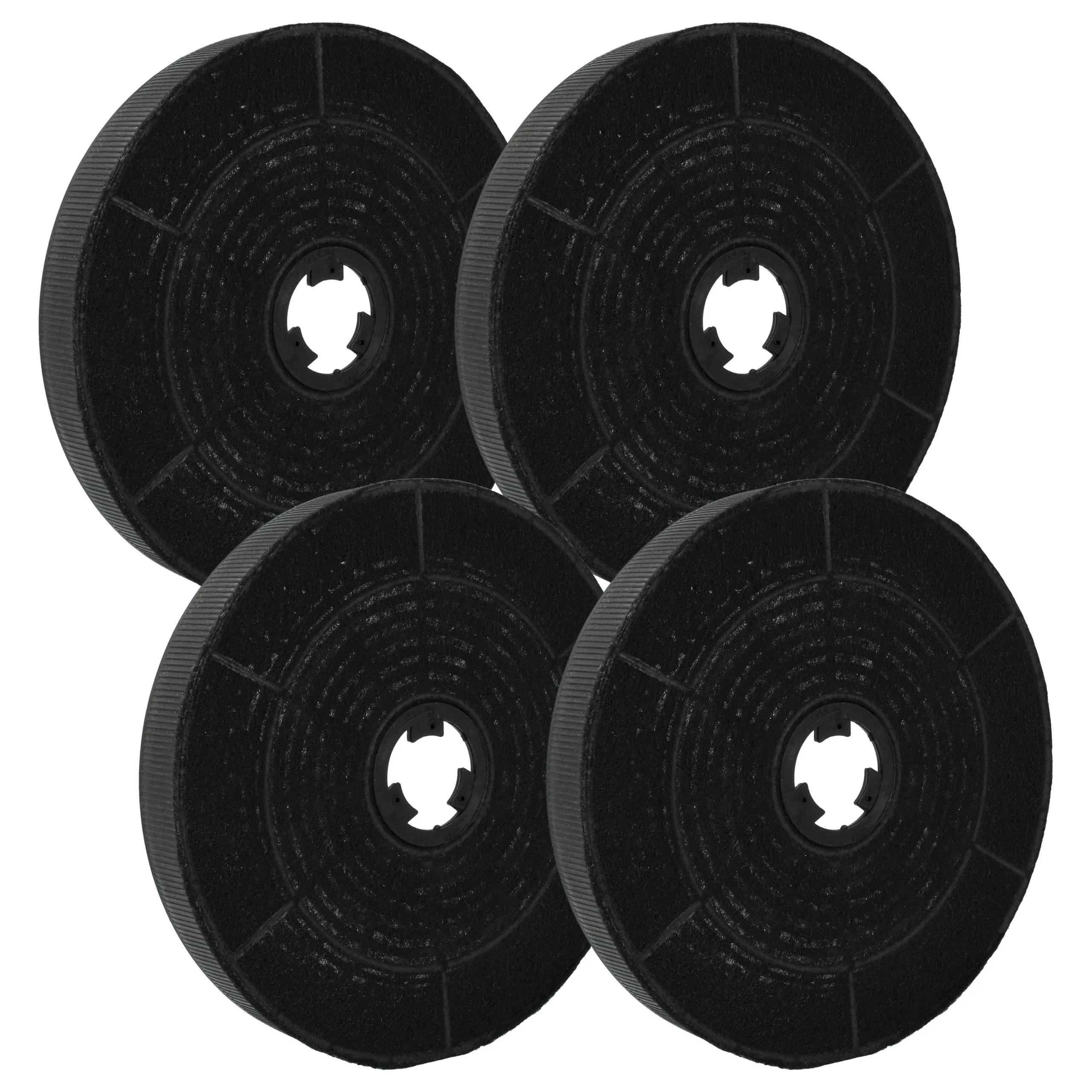 4x Filtres à charbon actif universel pour hotte - Accessoires appareils ménagers