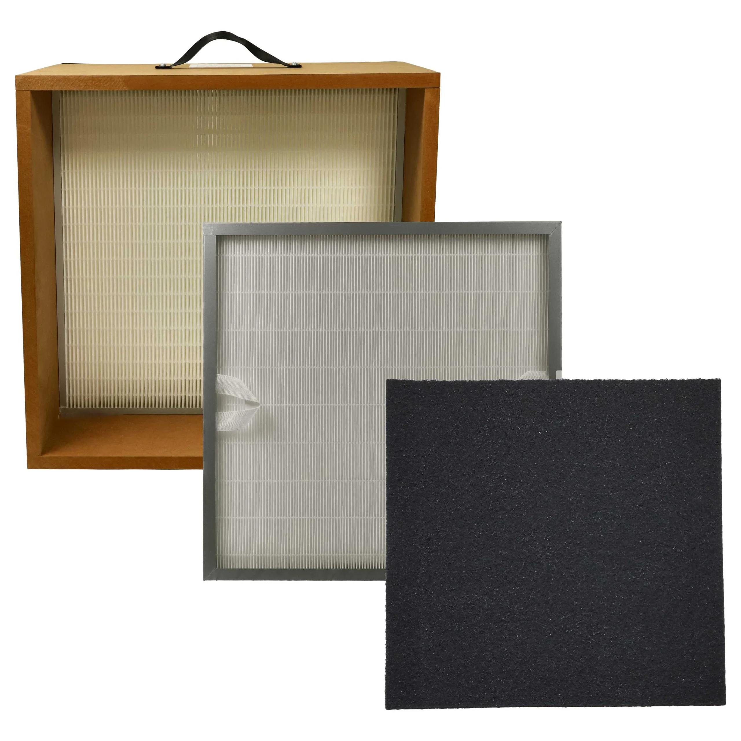 1x filtre à charbon actif, 1x filtre HEPA, 1x préfiltre remplace ELMAG 58621, 109 0454 pour aspiration Teka - Filtres